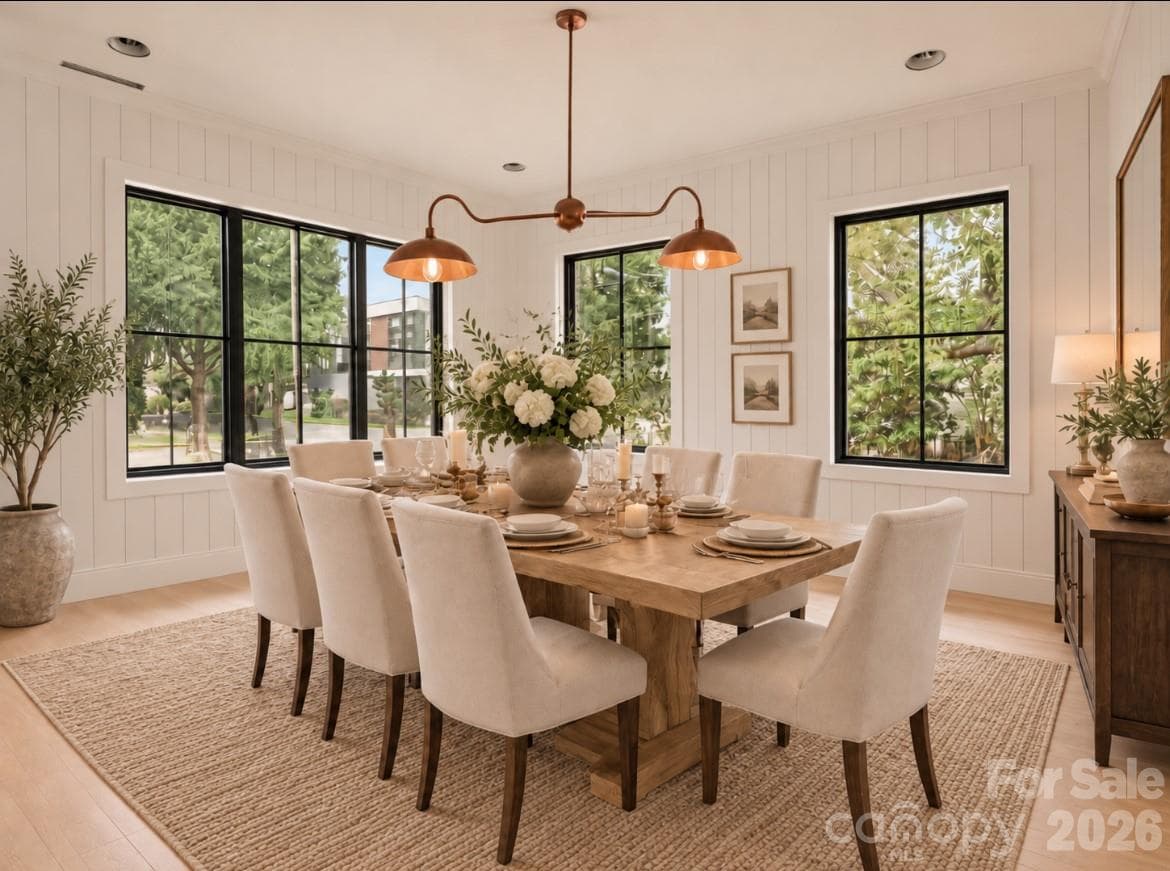 Dining Room - 401 McDonald Avenue, Charlotte
