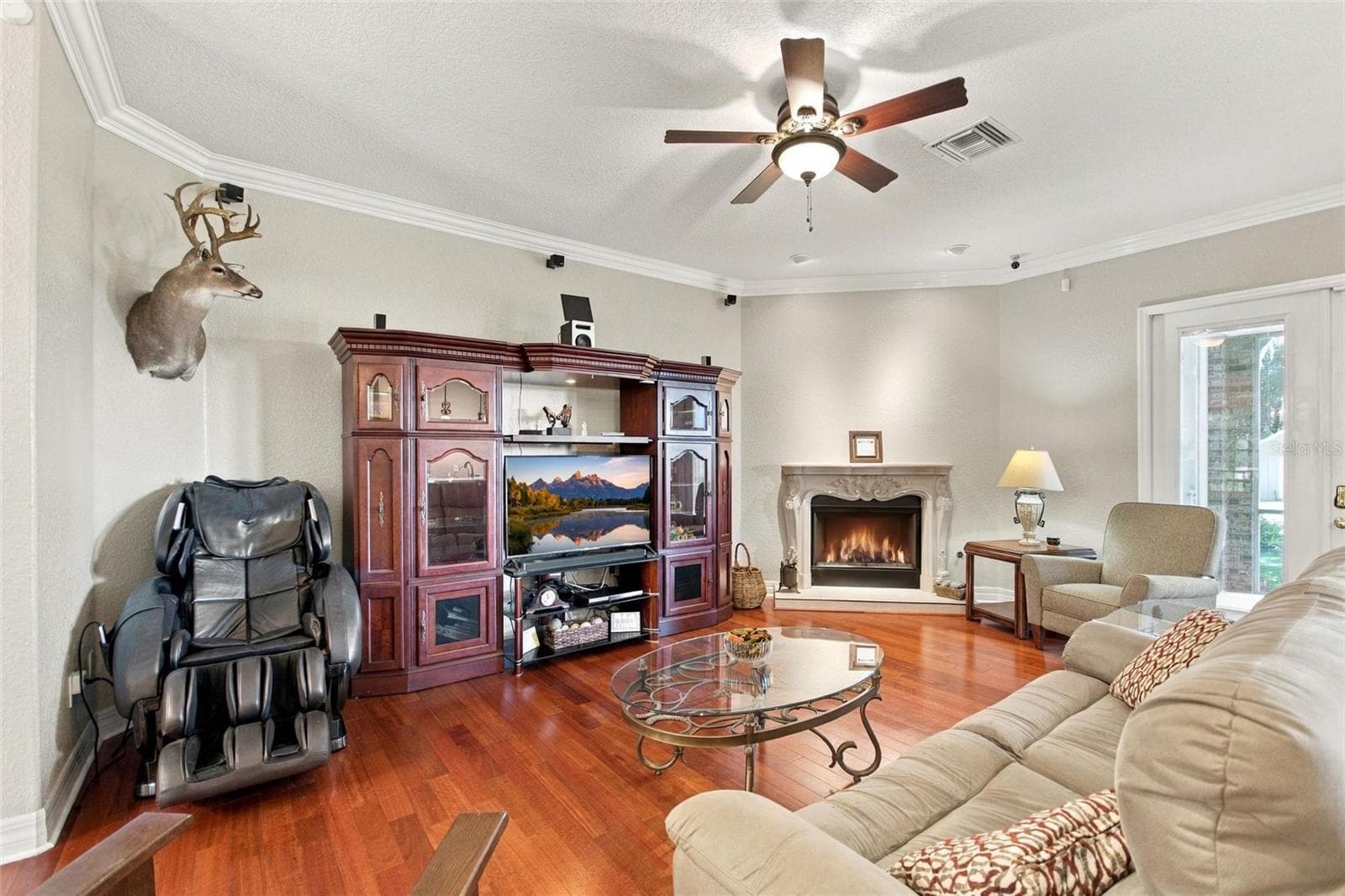 Living room view - 4108 N FORBES RD, PLANT CITY