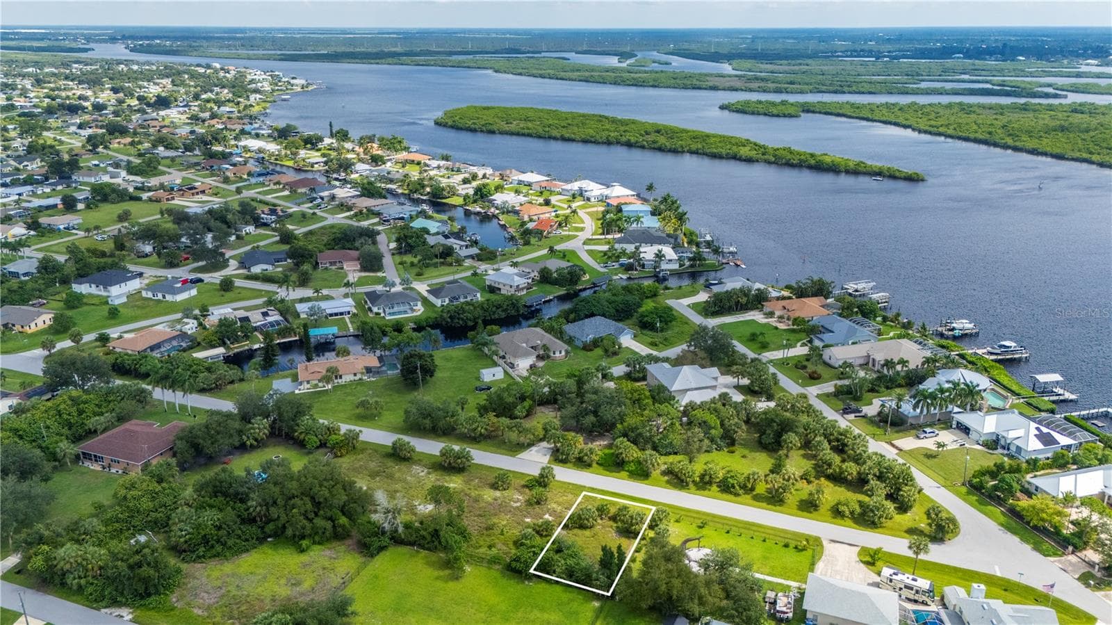 Land at 3485 HIGHLANDS RD, PUNTA GORDA, photo 4 of 15