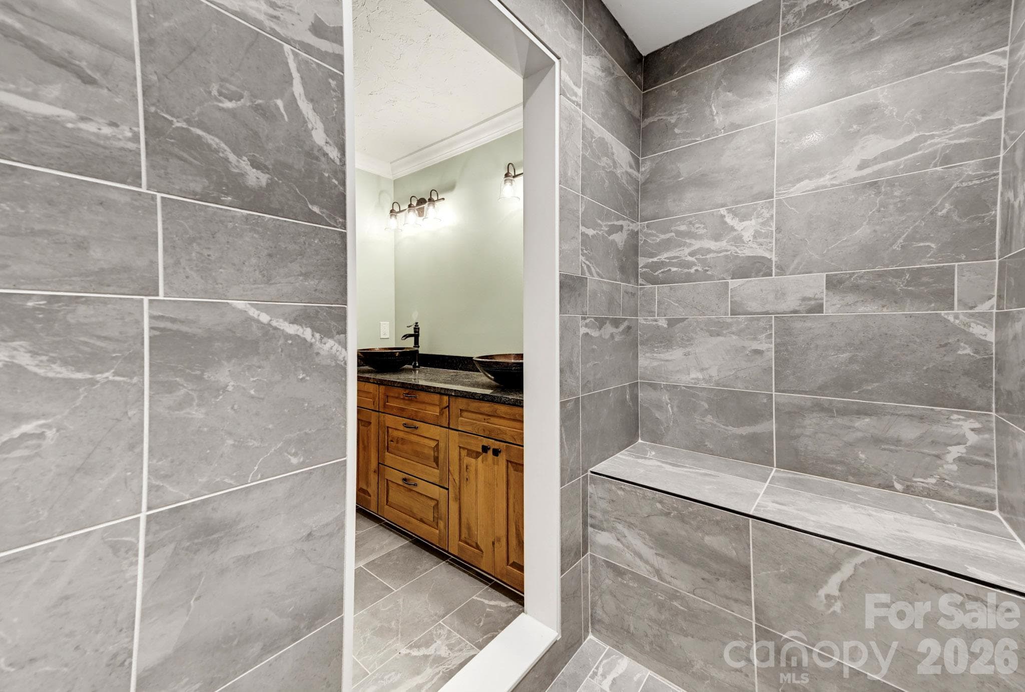 Master Bath - 175 Trinity Drive, Sylva