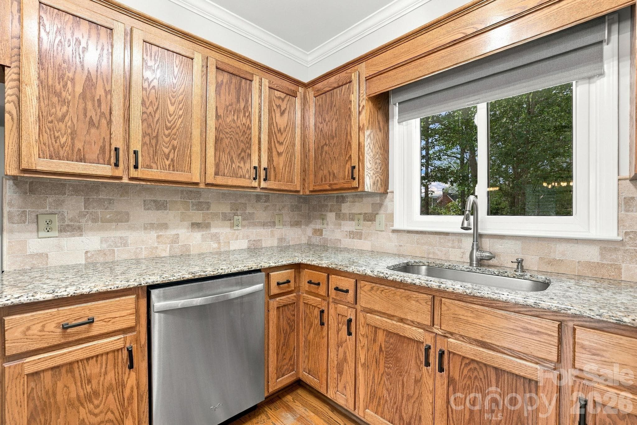 Kitchen with Sliding Window1471 Porch Swing Lane Matthews, NC 28104 - 1471 Porch Swing Lane, Matthews