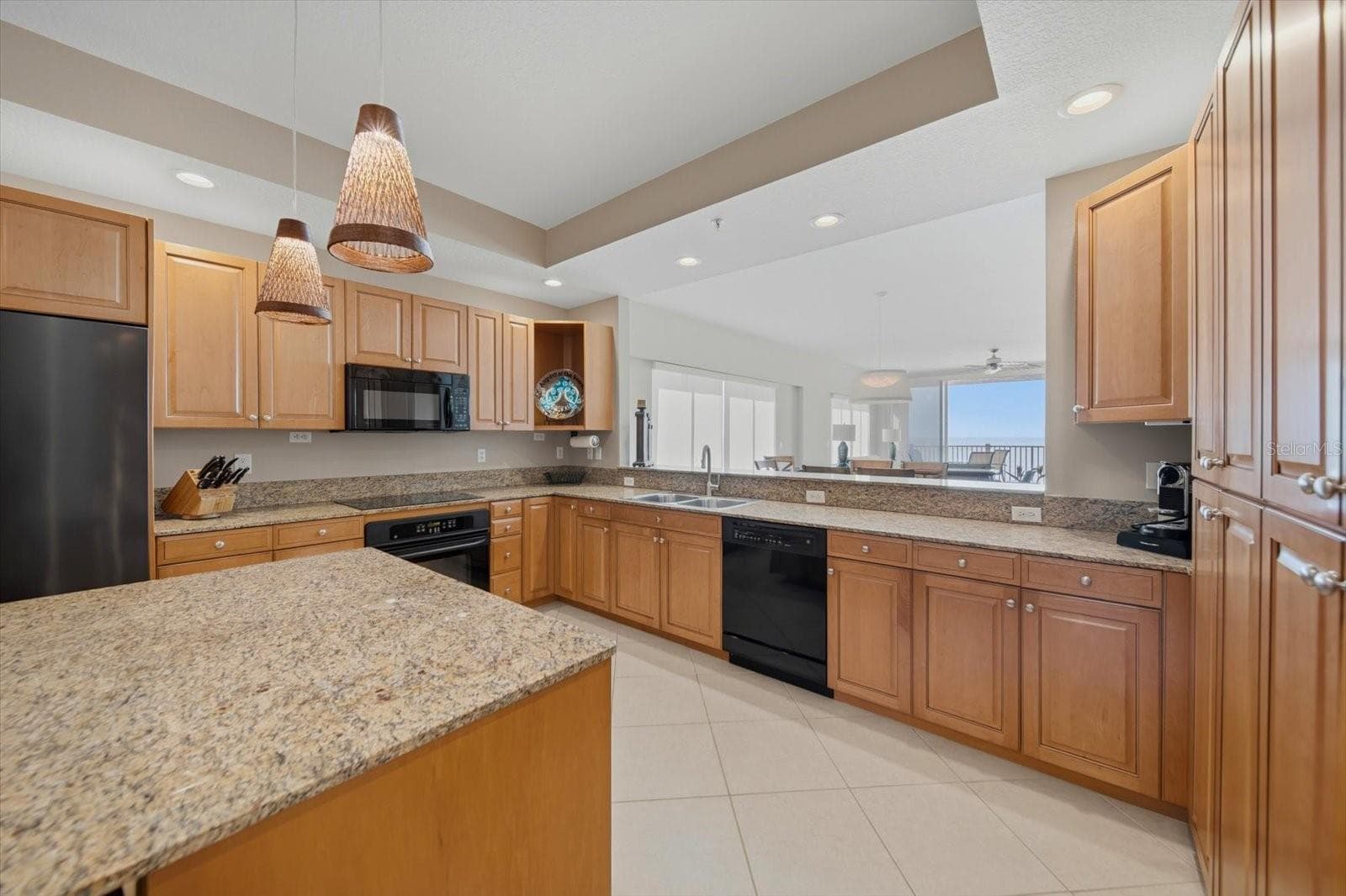 Nice cabinets and counter space - 19600 GULF BLVD #301, INDIAN SHORES