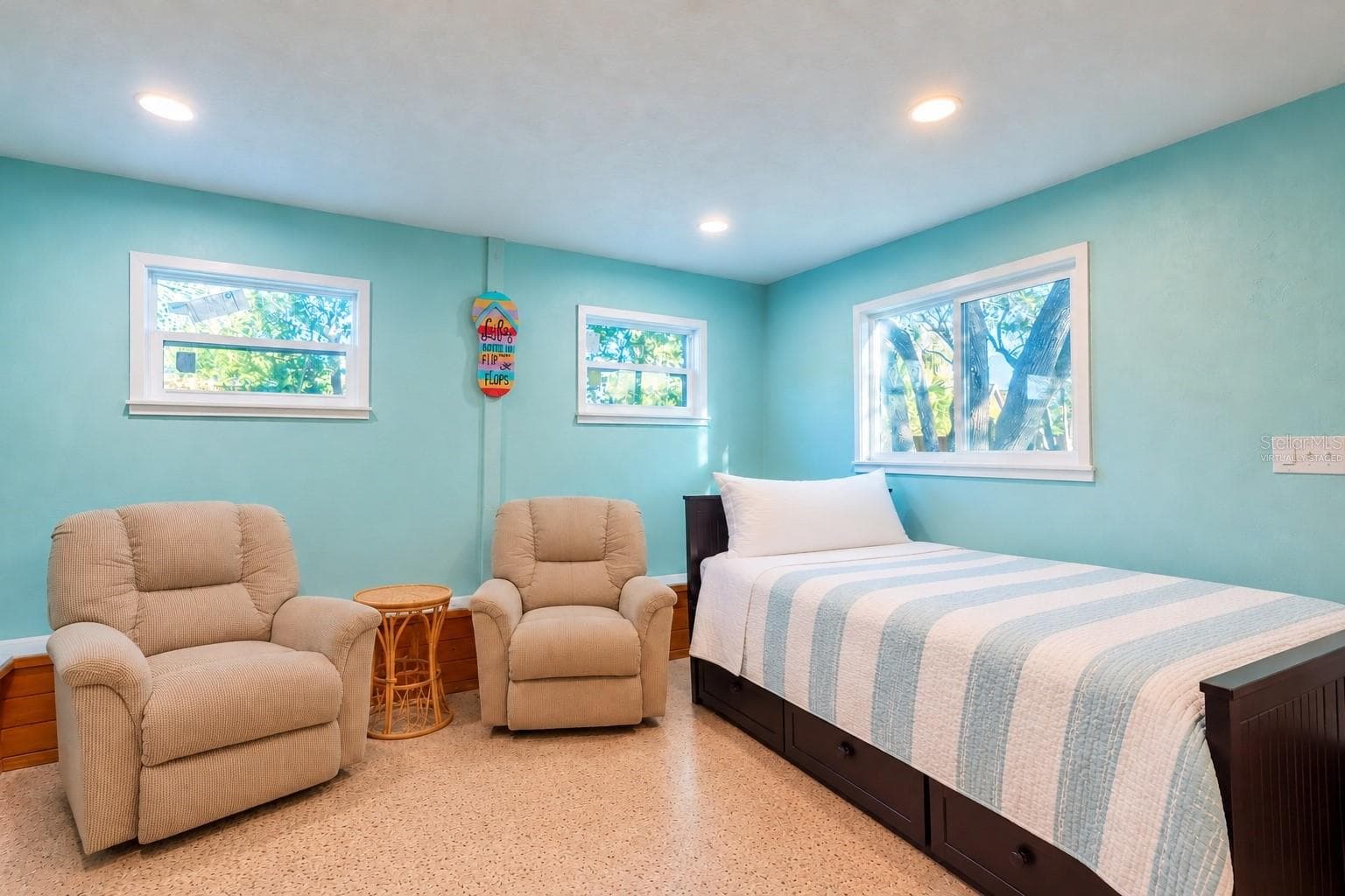 virtually staged mother in law suite - 2709 JOHN BULL ST, FLAGLER BEACH