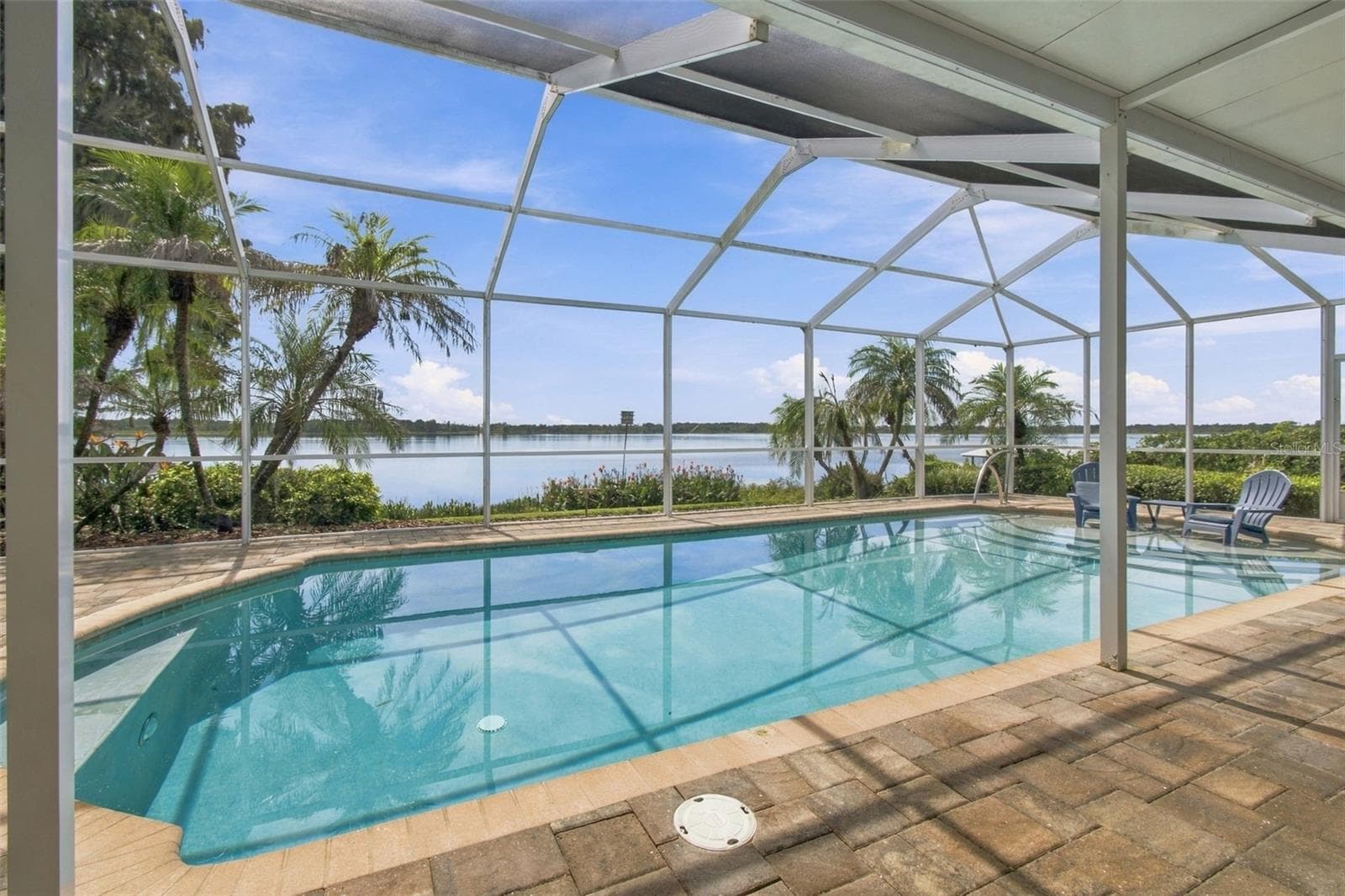 Screen enclosed pool/lanai - 1921 MANOR CIR SE, WINTER HAVEN
