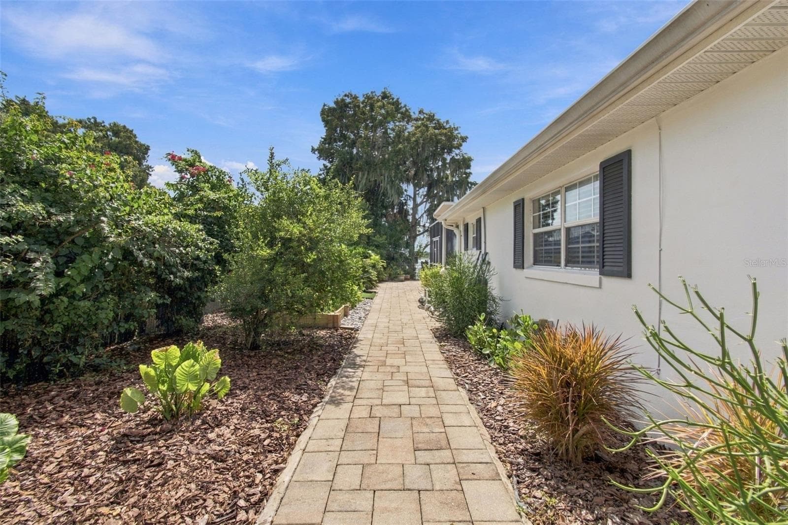 Side garden/dog run - 1921 MANOR CIR SE, WINTER HAVEN