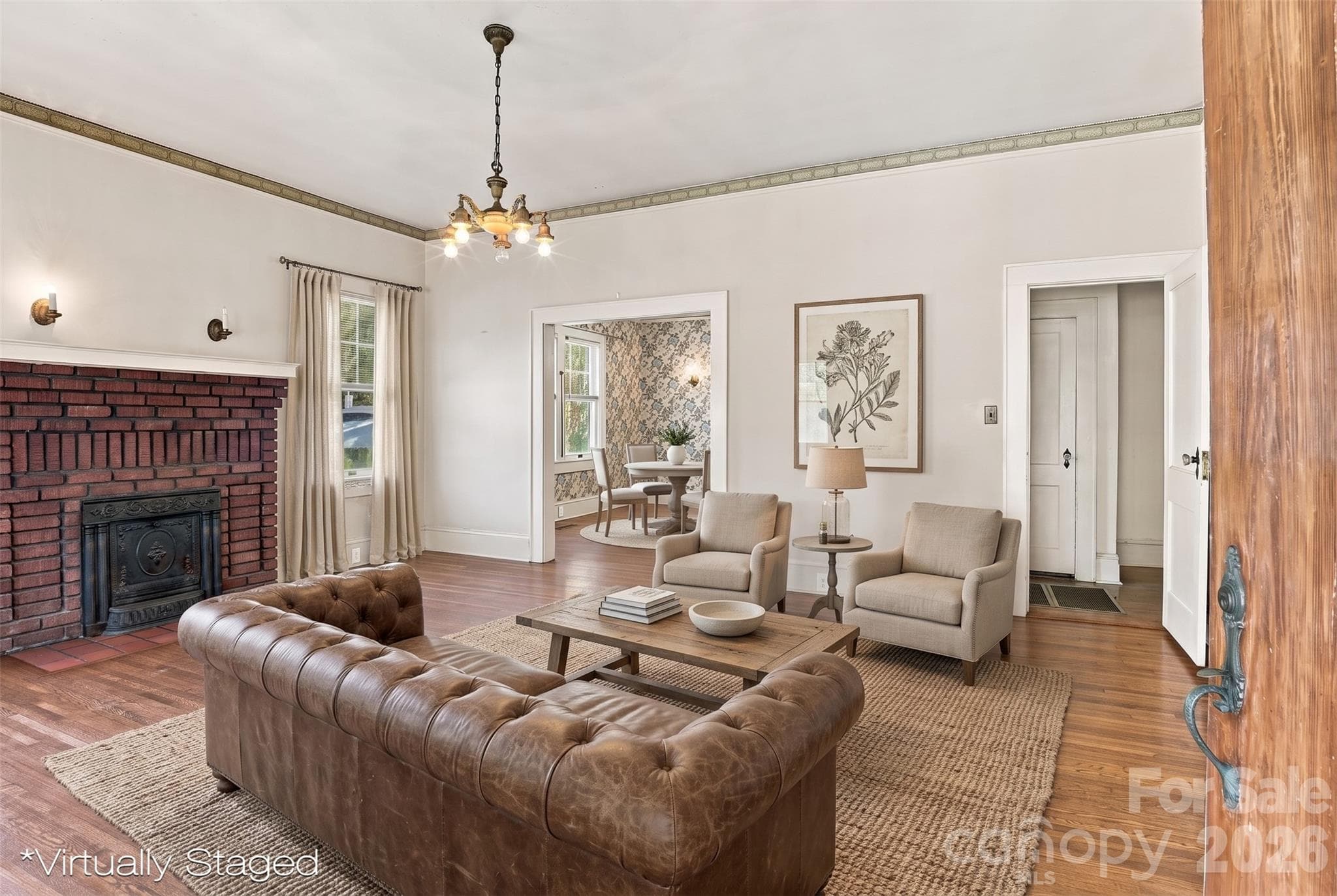 Virtually staged - 701 S Hayne Street, Monroe