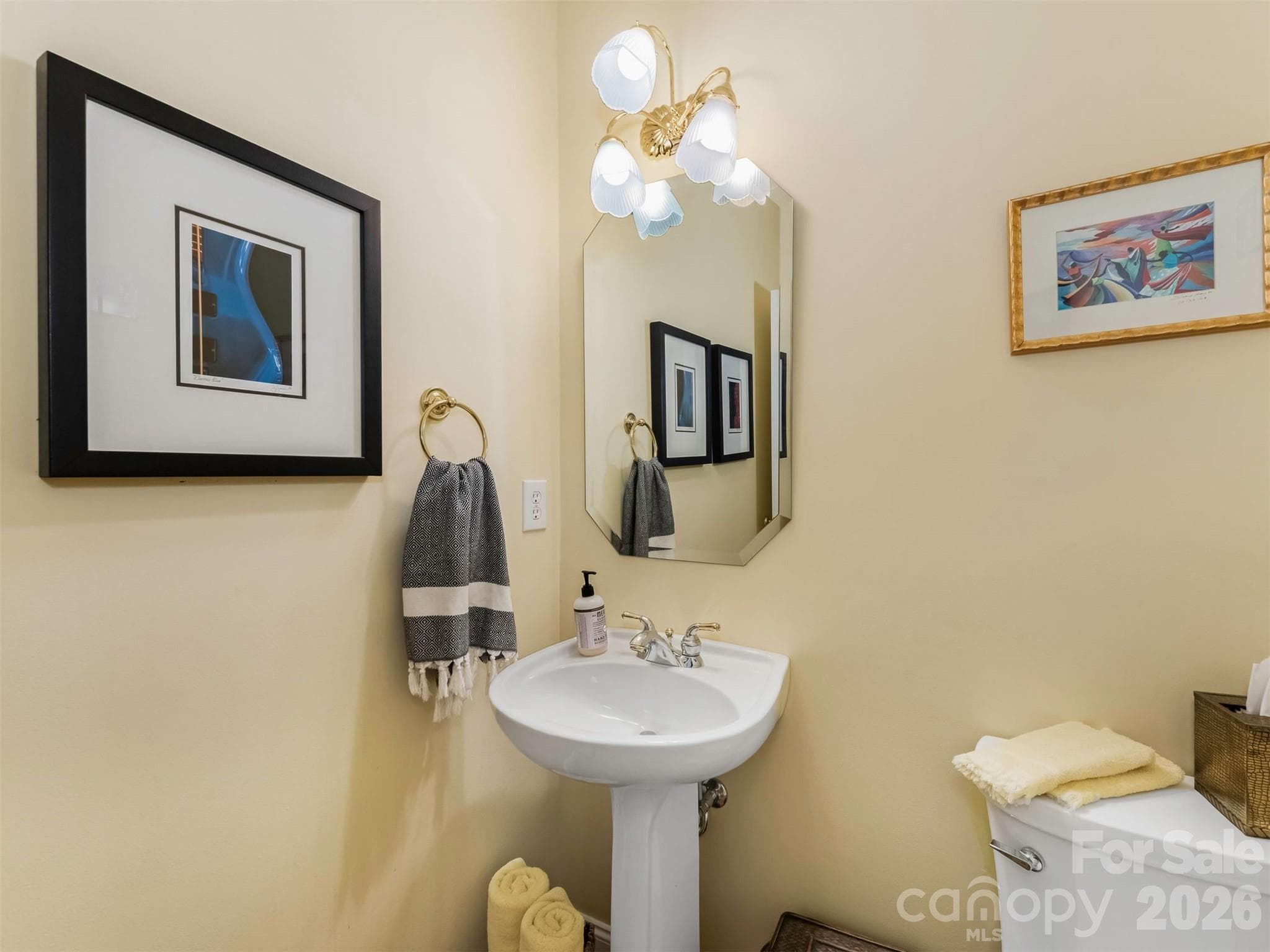Half bath - 714 Corinthian Place, Charlotte