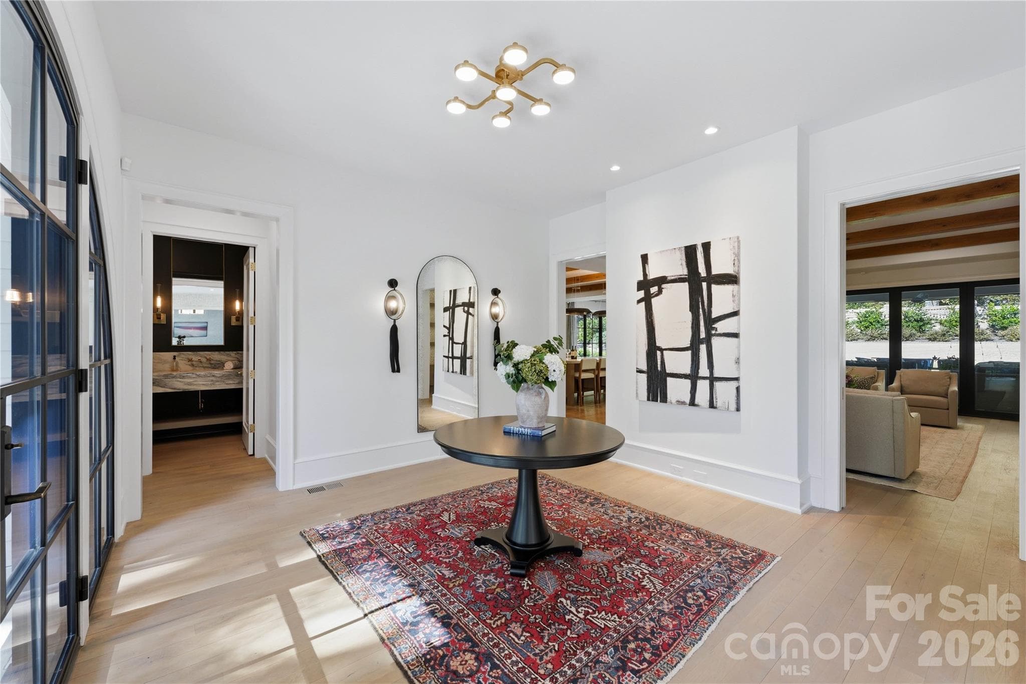 Graciously sized entry foyer. - 2610 Sedley Road, Charlotte