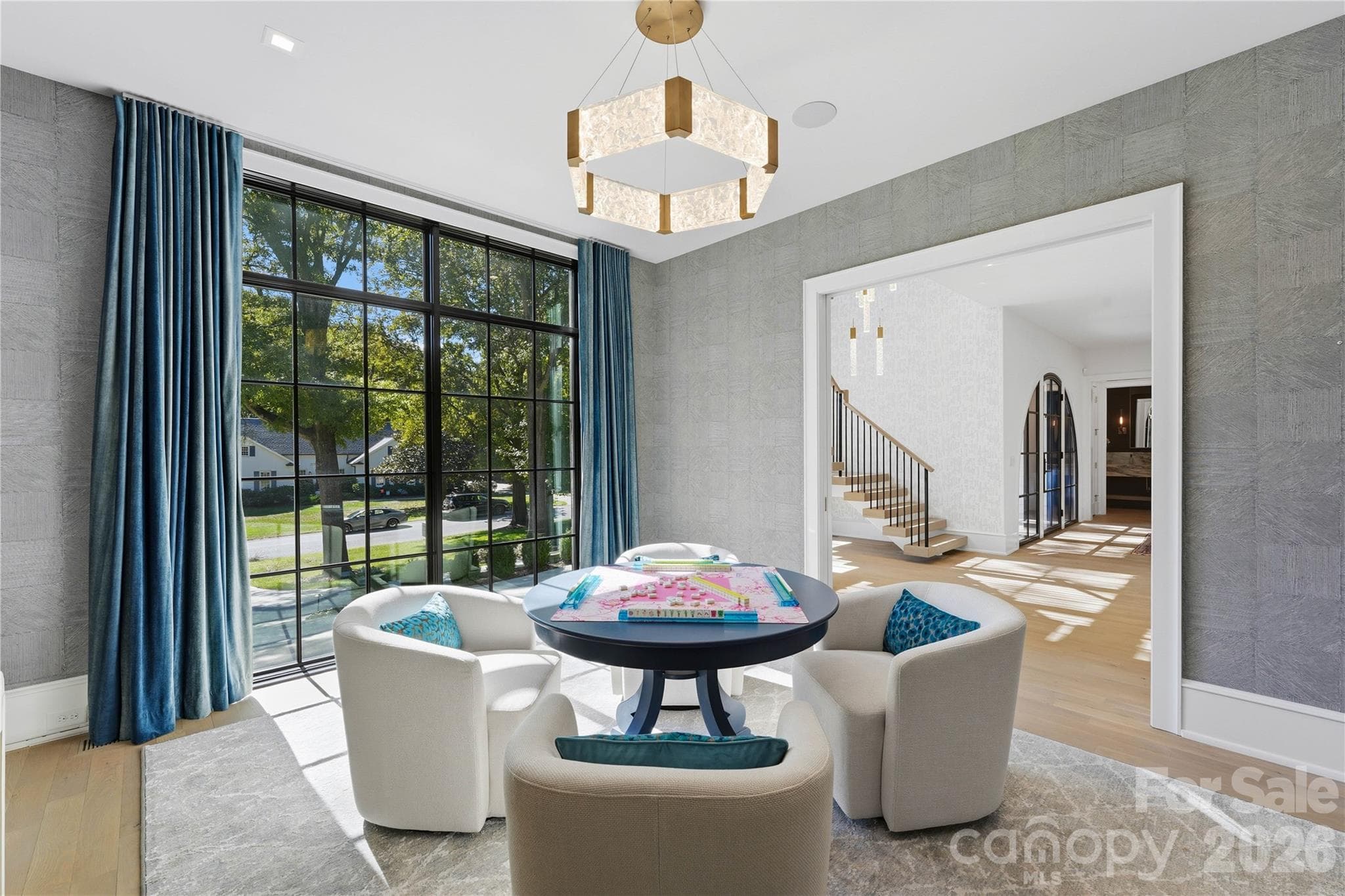 Study. Currently shown as a mah jong room! - 2610 Sedley Road, Charlotte