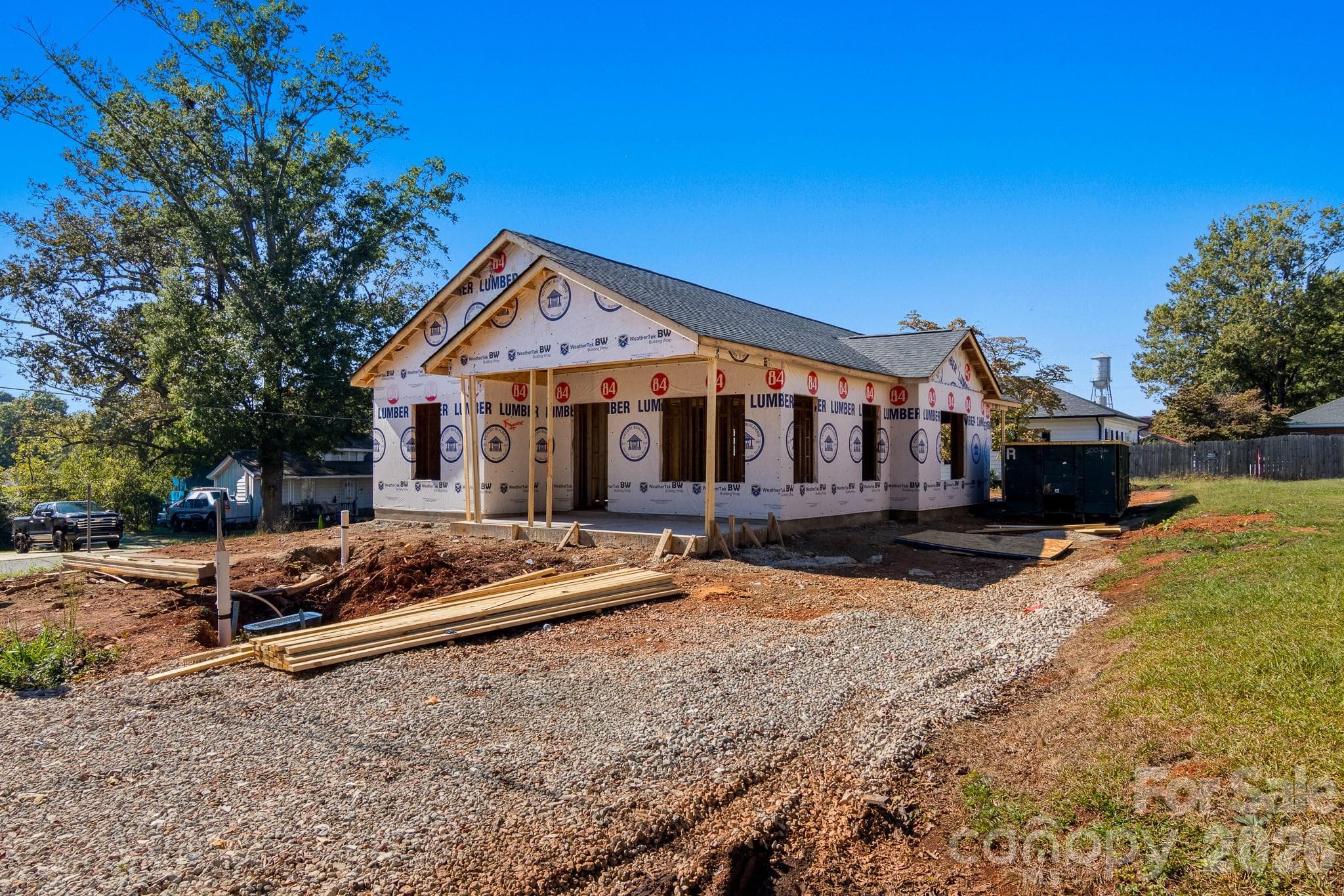 Construction Status as of 10/14/26 - 21 Oak Street, China Grove