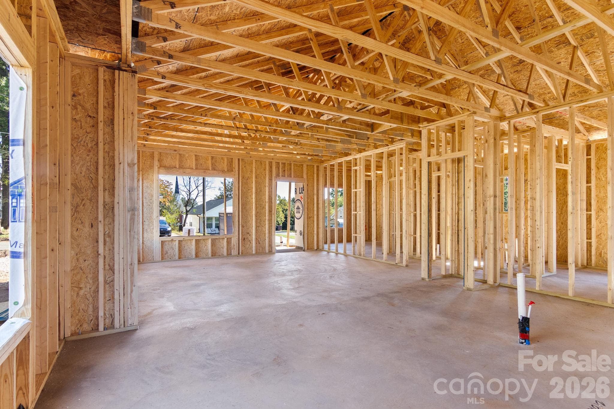 Construction Status as of 10/14/26 - 21 Oak Street, China Grove