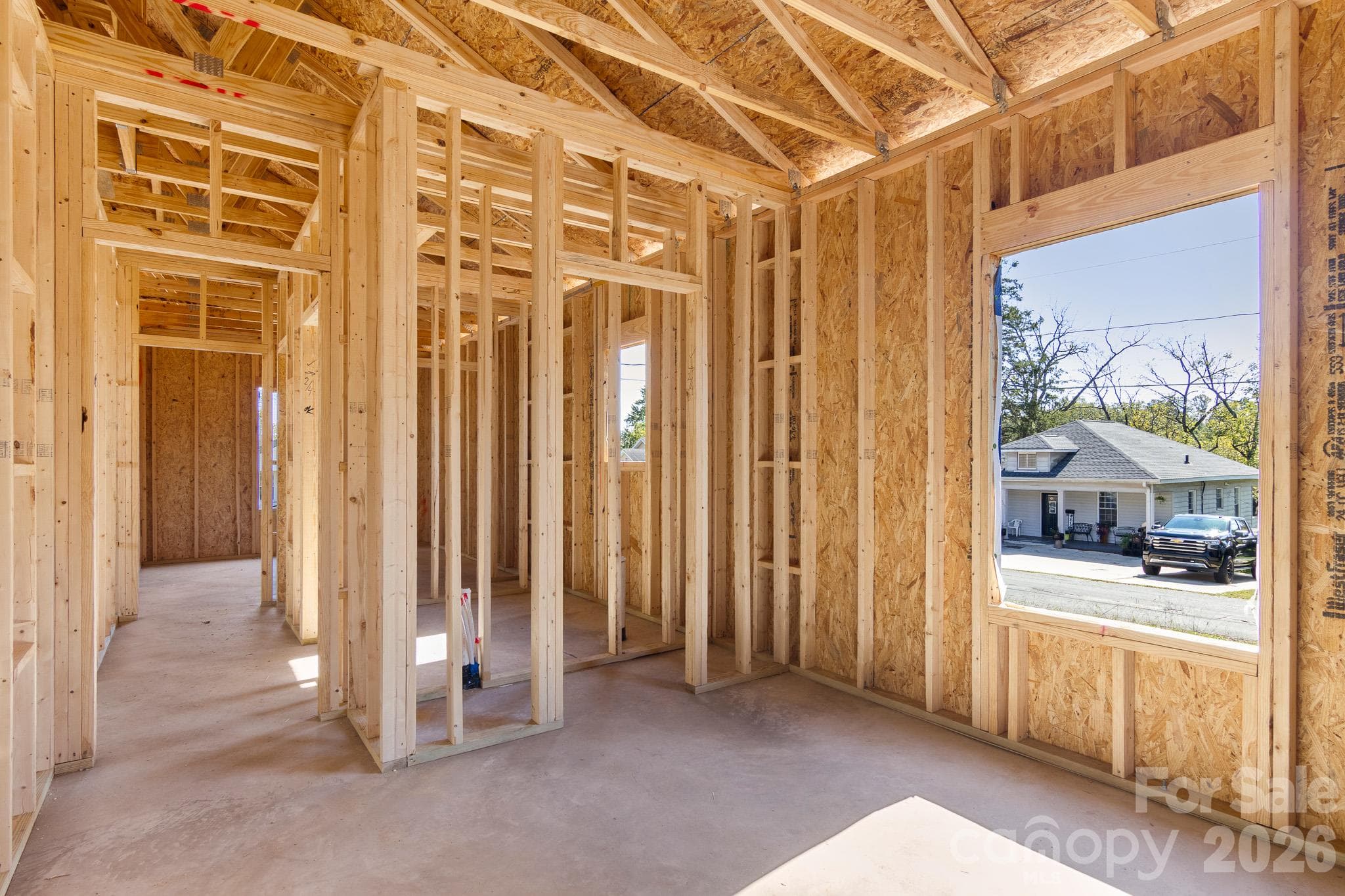 Construction Status as of 10/14/26 - 21 Oak Street, China Grove