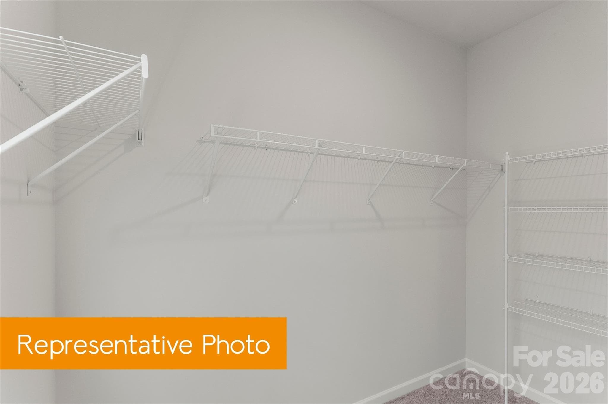 Primary Closet - 5410 Starfall Way, Charlotte