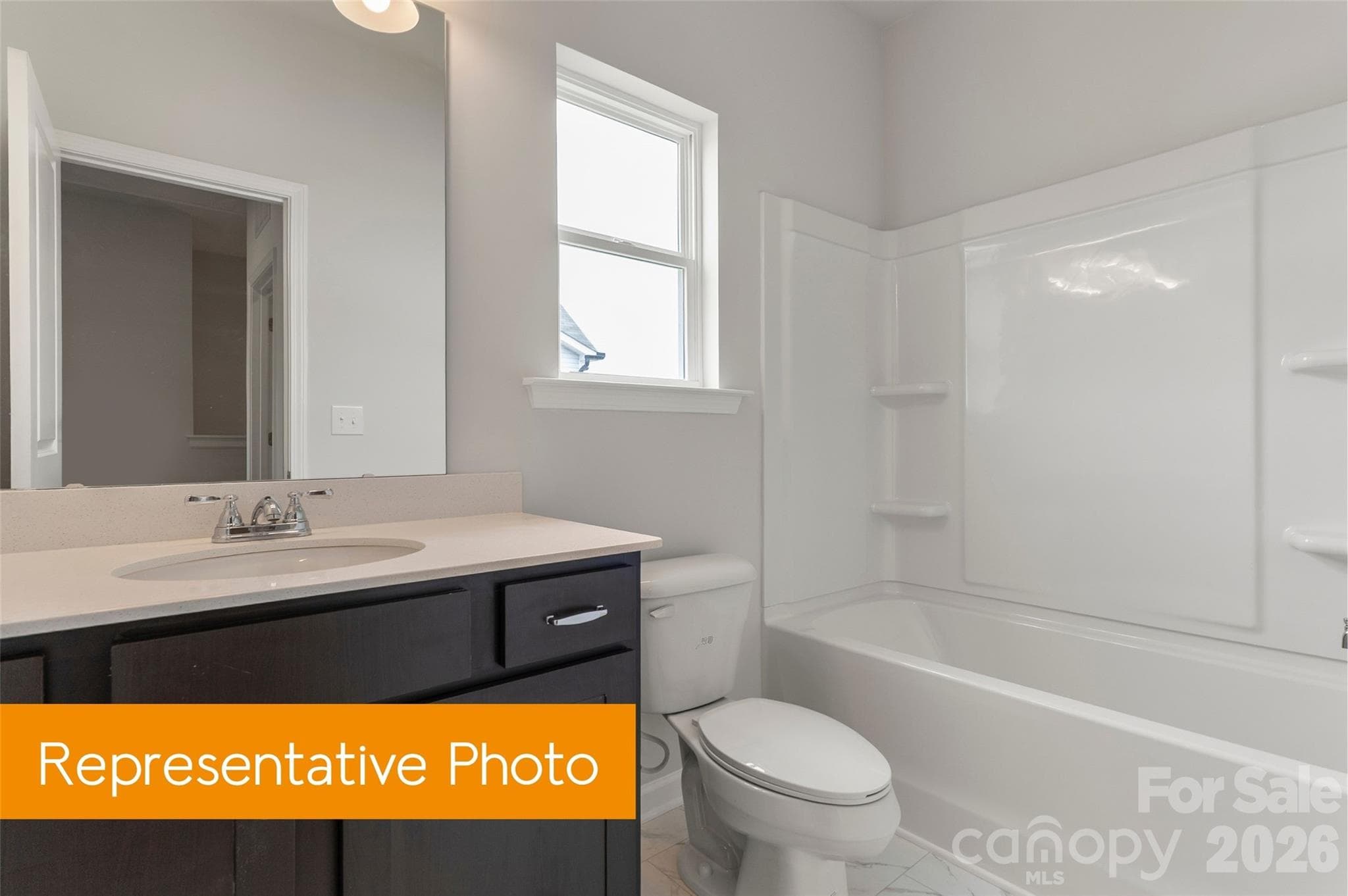 Secondary Bathroom - 5410 Starfall Way, Charlotte