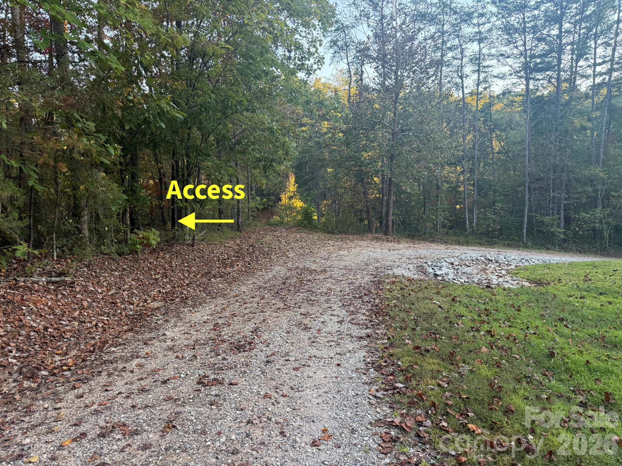 Access to property - V/L Secluded Circle, Marion