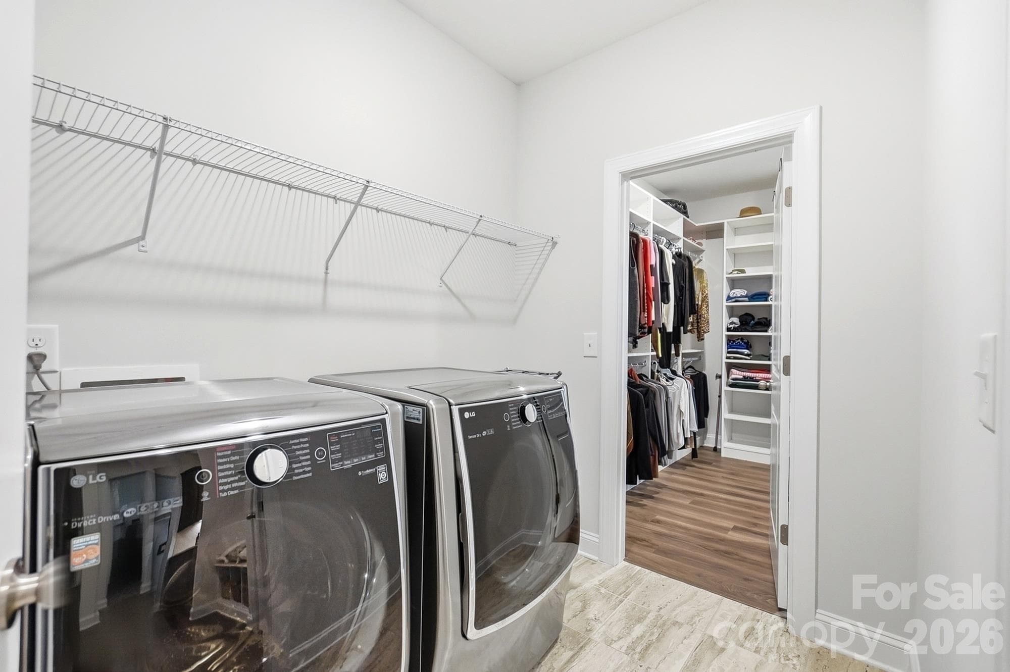 Laundry room also opens to drop zone and butler"s pantry - 2014 Old Evergreen Parkway, Indian Trail