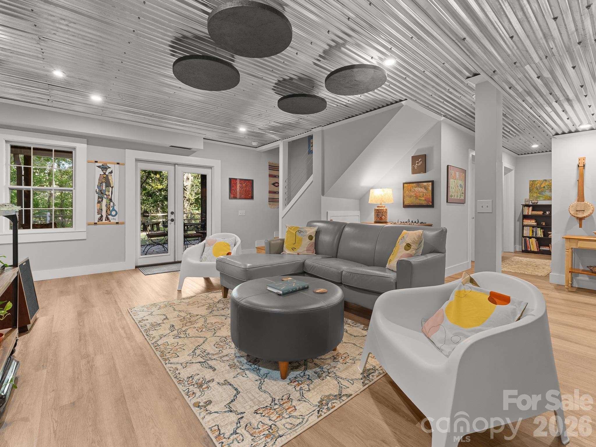 Lower level family room - 69 Eargle Road, Tryon