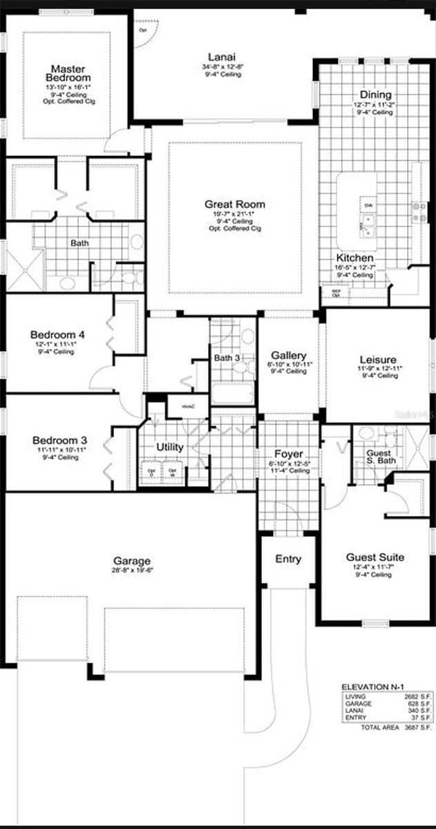 Single Family Residence at 16931 ROSEDOWN GLN, PARRISH, photo 44 of 44