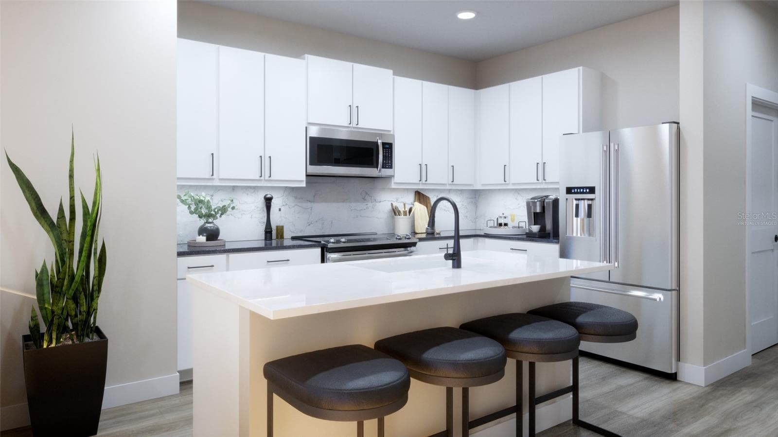 Kitchen Rendering (Virtually Staged) - 1932 GREENBOROUGH LOOP, DELAND