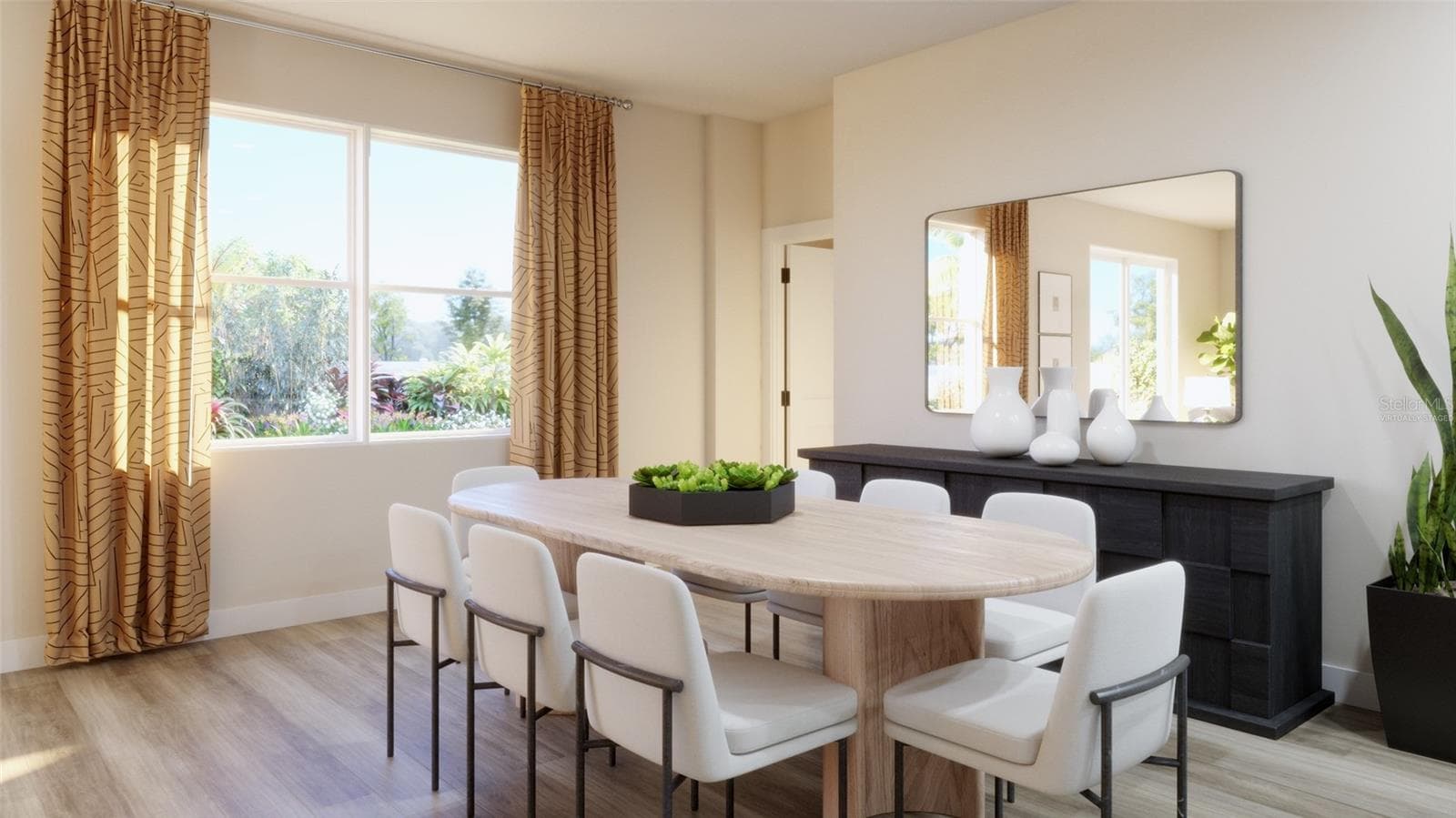 Dining Room Rendering (Virtually Staged) - 1932 GREENBOROUGH LOOP, DELAND