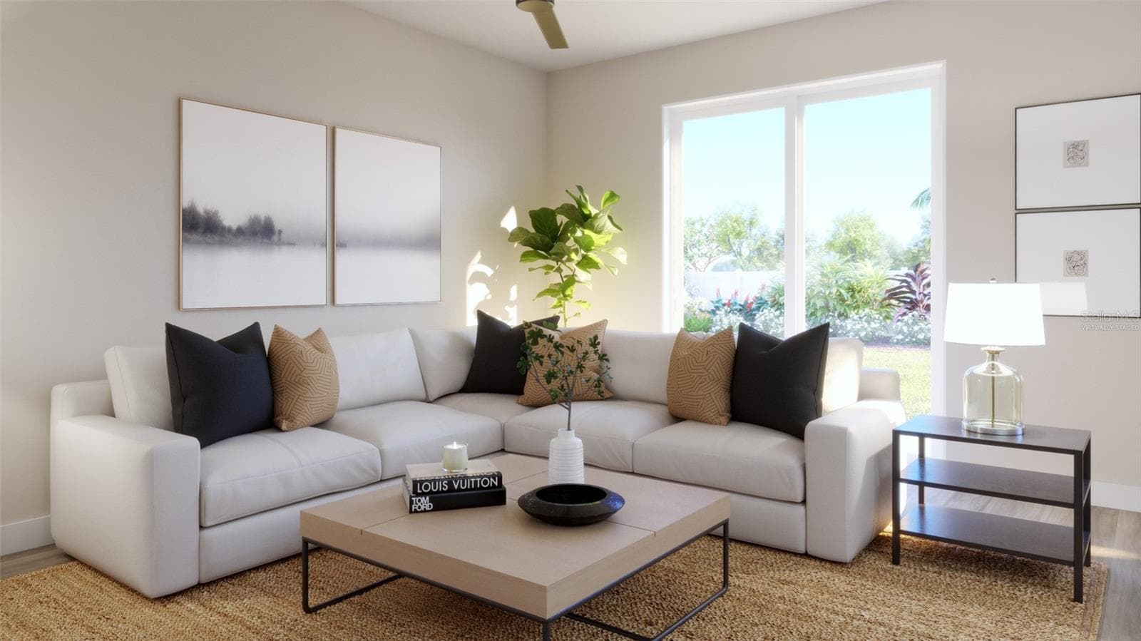 Family Room Rendering (Virtually Staged) - 1932 GREENBOROUGH LOOP, DELAND