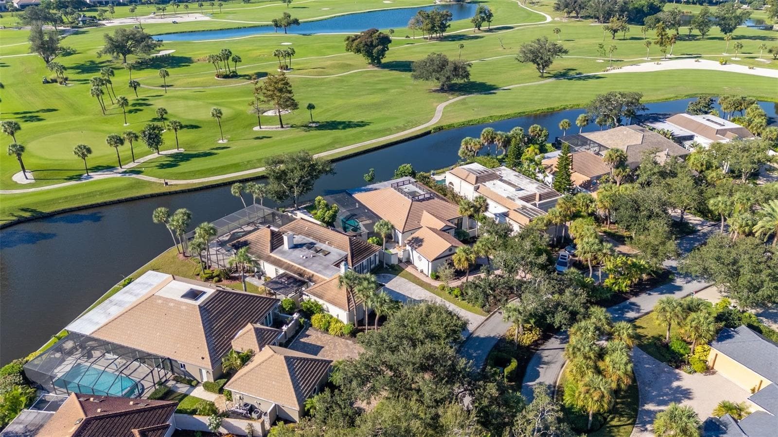 aerial of golf course - 71 CAYMAN ISLES BLVD, ENGLEWOOD