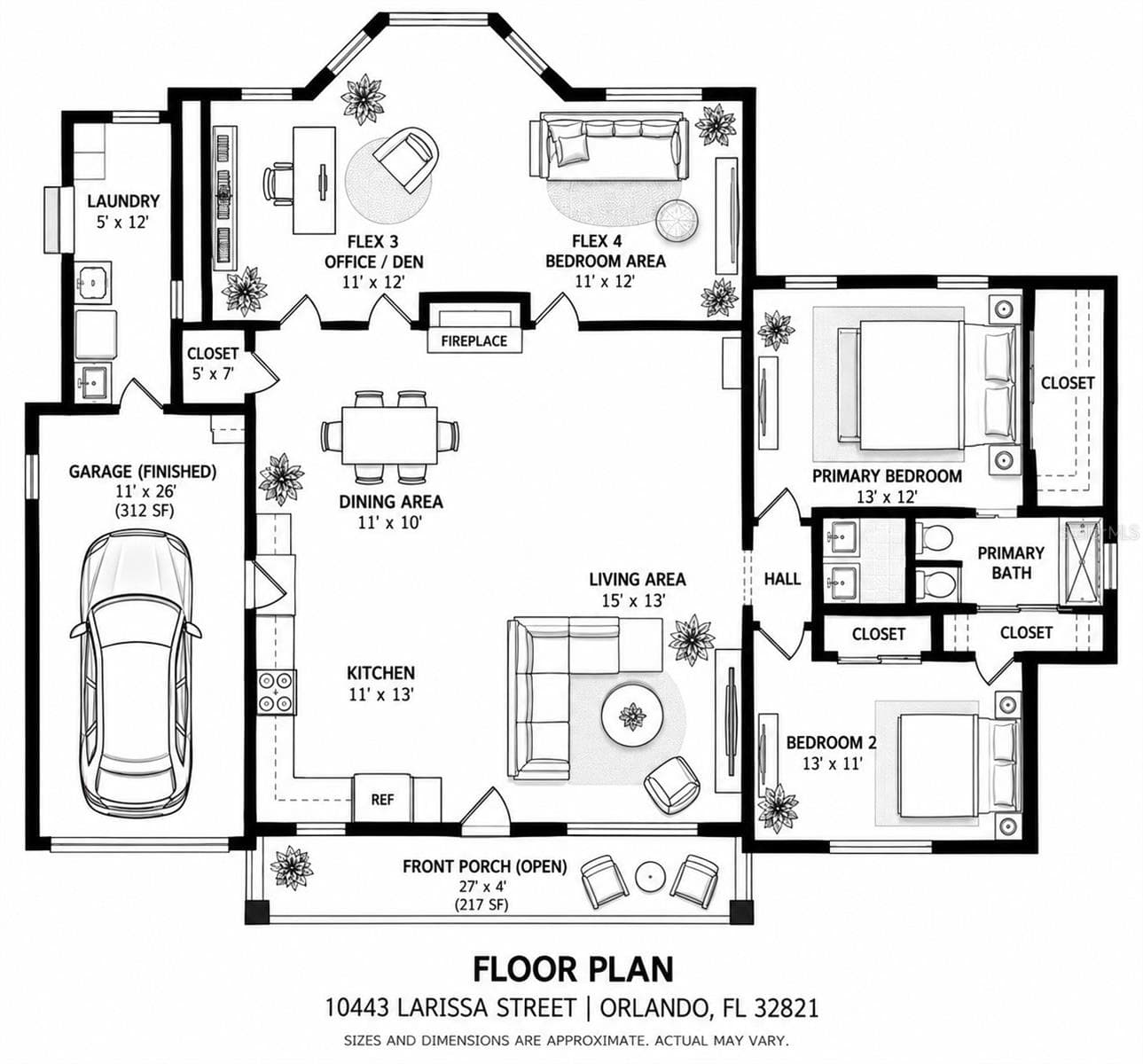 Single Family Residence at 10443 LARISSA ST, ORLANDO, photo 41 of 41