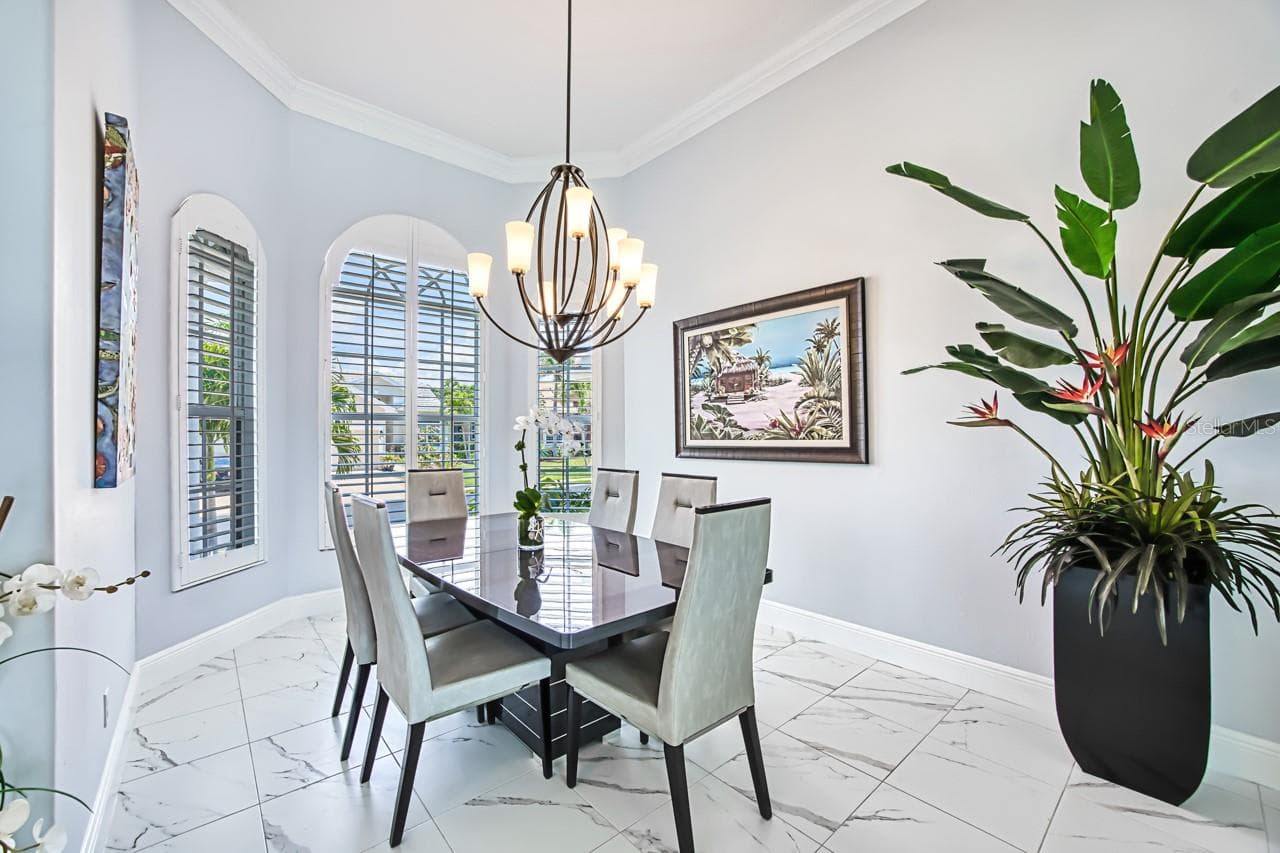 Formal Dining area - 8625 SOUTHWIND BAY CIR, FORT MYERS