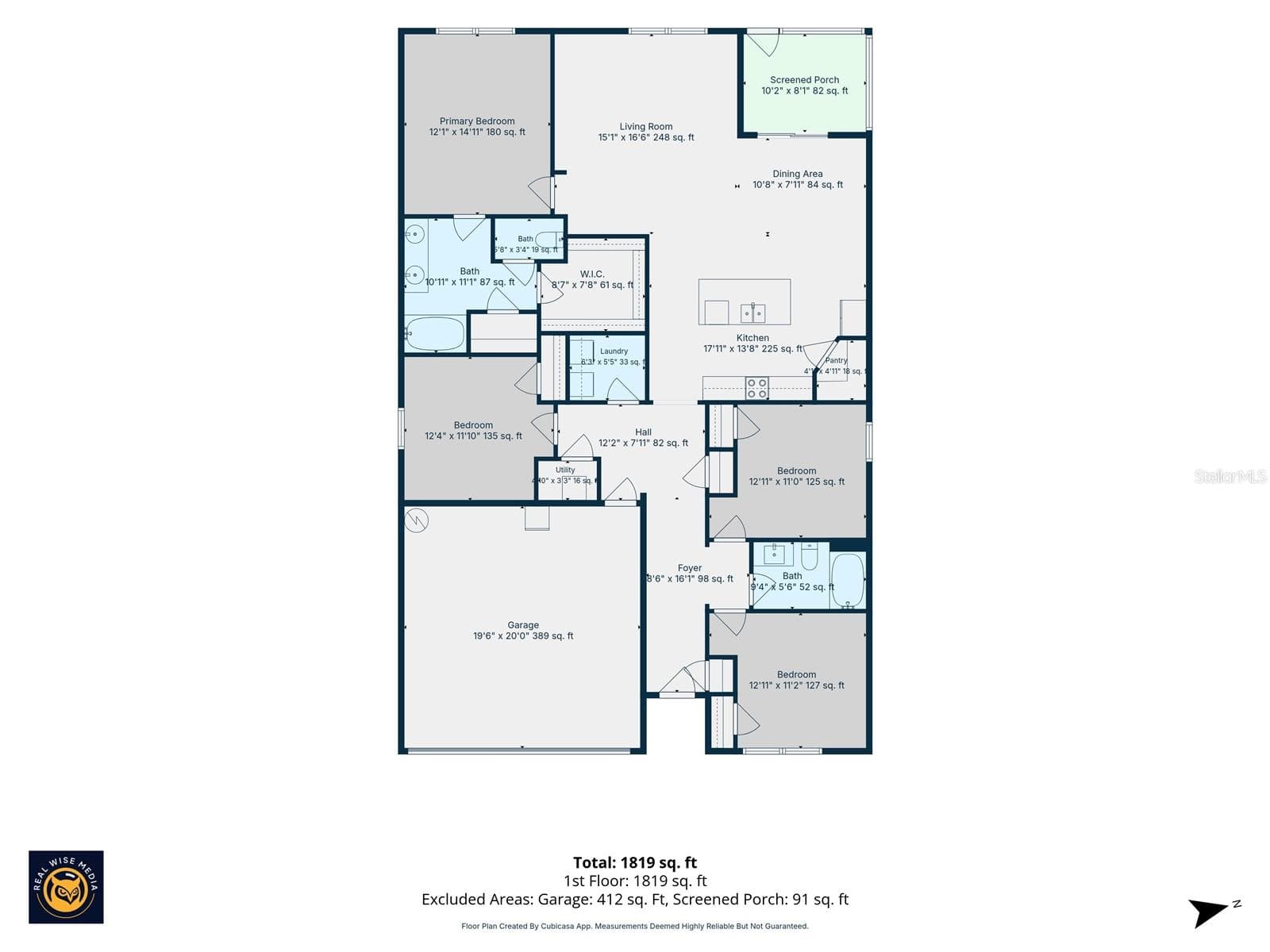 Floor plan - 5443 DIANTHA WAY, BROOKSVILLE
