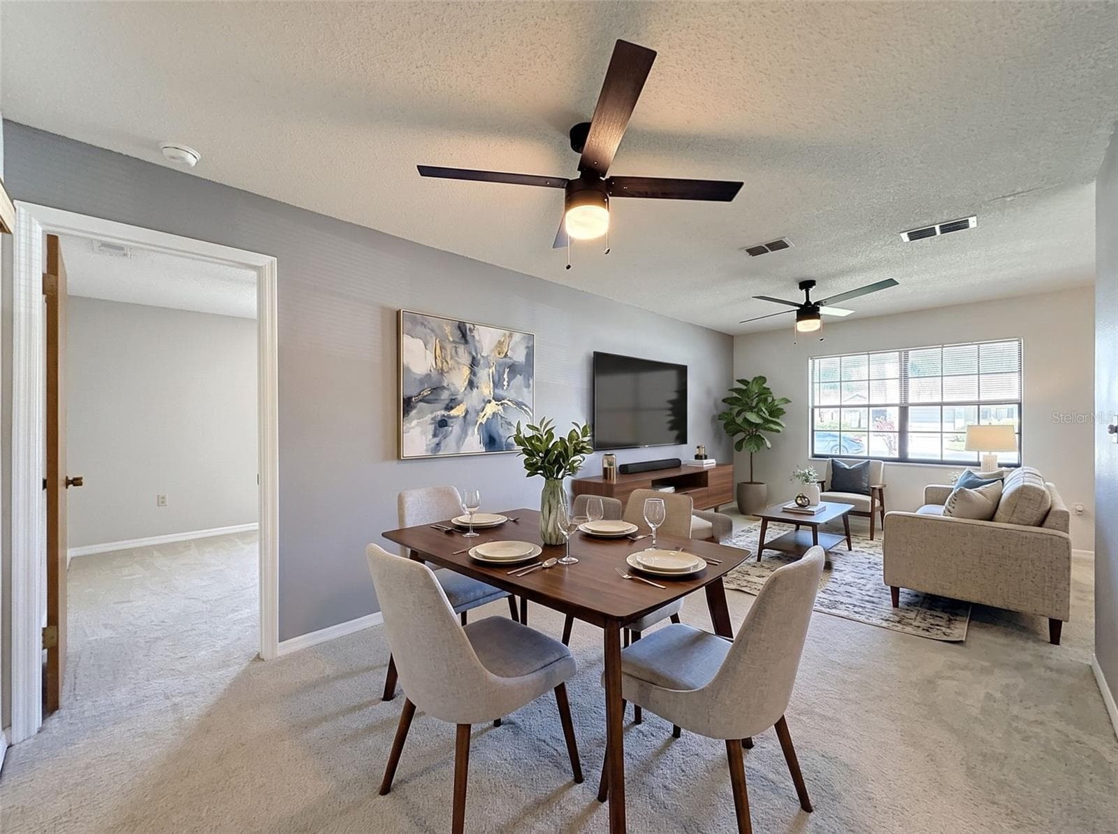 Virtual Staged 2Dining Room - 7308 BALTUSROL DR, NEW PORT RICHEY