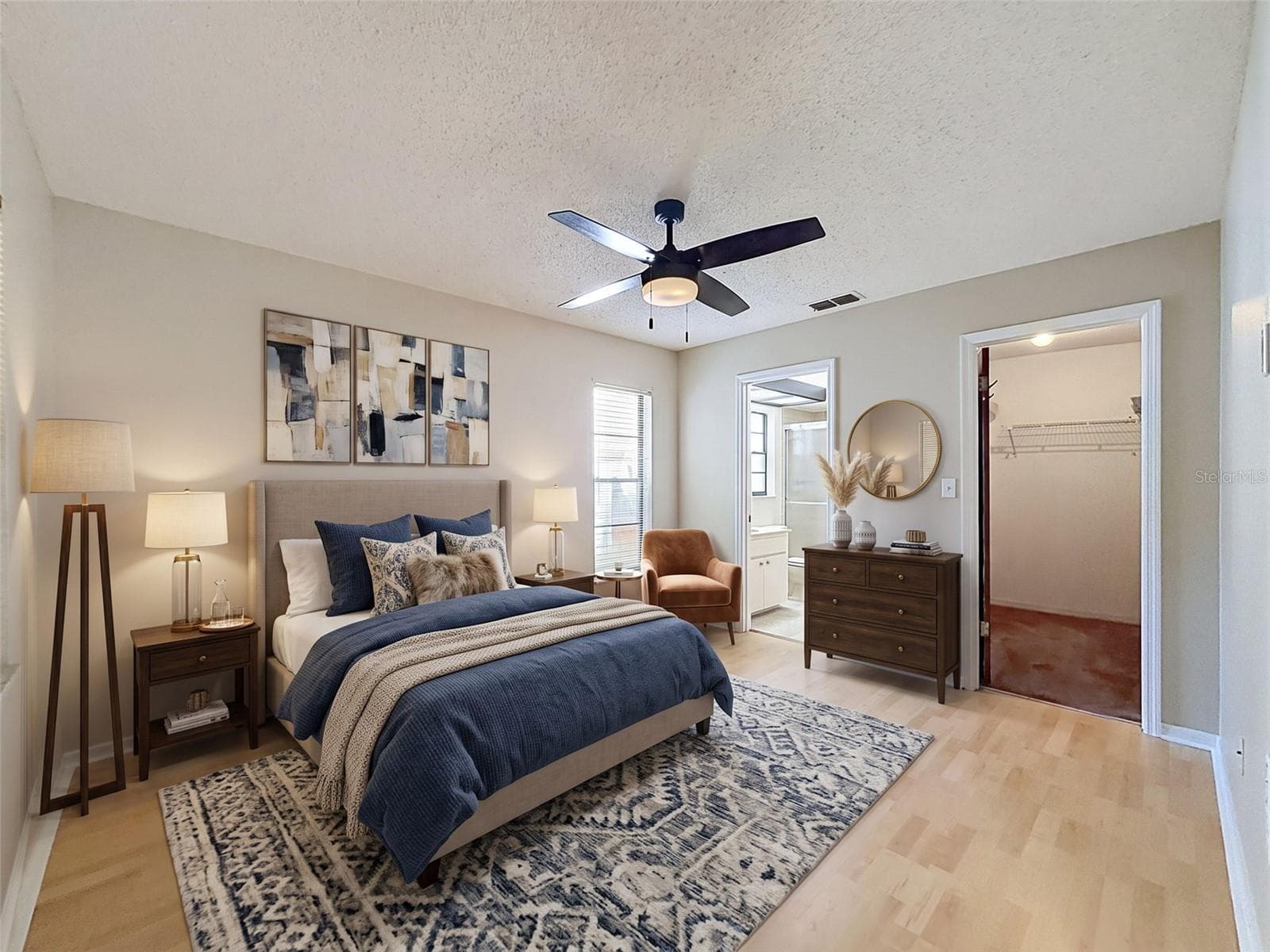 Virtual StagedPrimary Bedroom - 7308 BALTUSROL DR, NEW PORT RICHEY