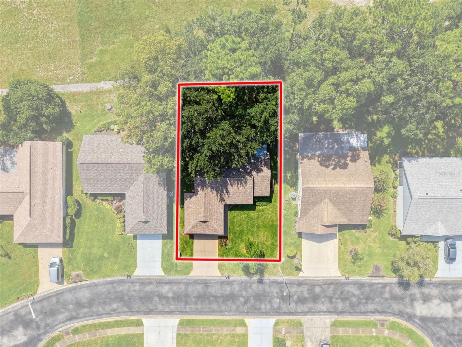 Aerial View - 7308 BALTUSROL DR, NEW PORT RICHEY