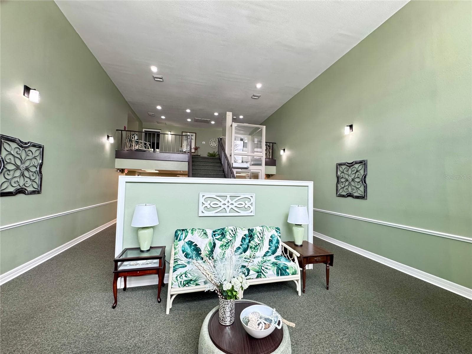 Lobby of Raleigh Building with lift to second floor - 21280 BRINSON AVE #113, PORT CHARLOTTE