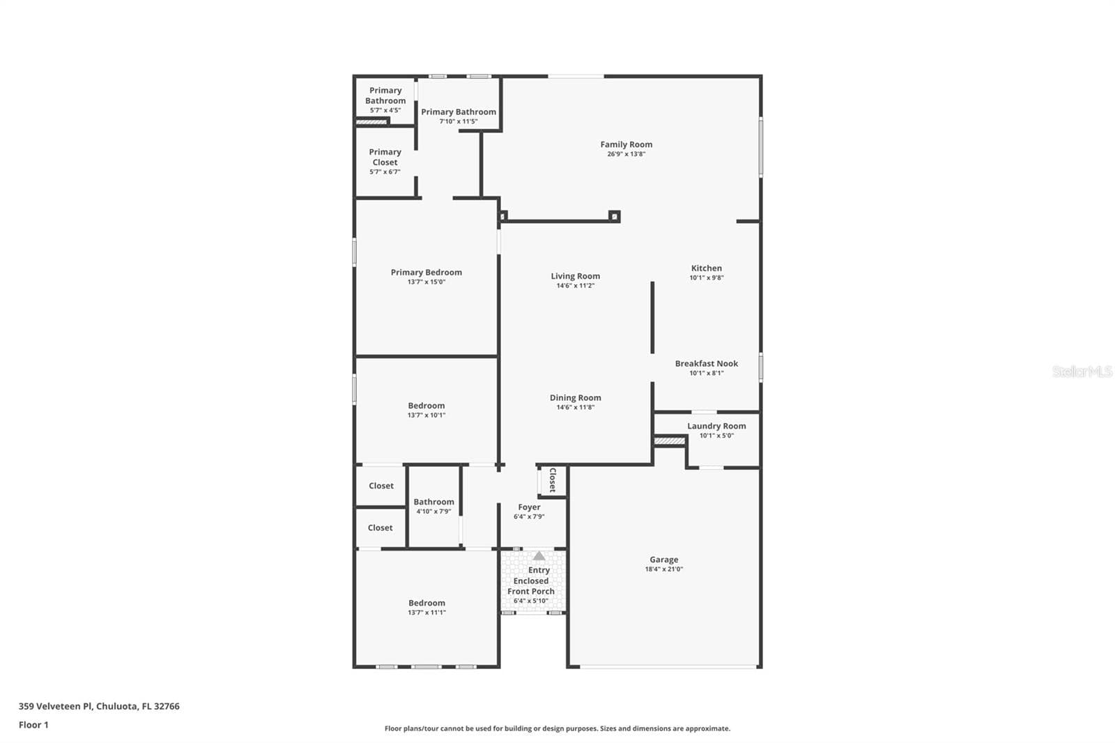 Single Family Residence at 359 VELVETEEN PL, CHULUOTA, photo 3 of 35
