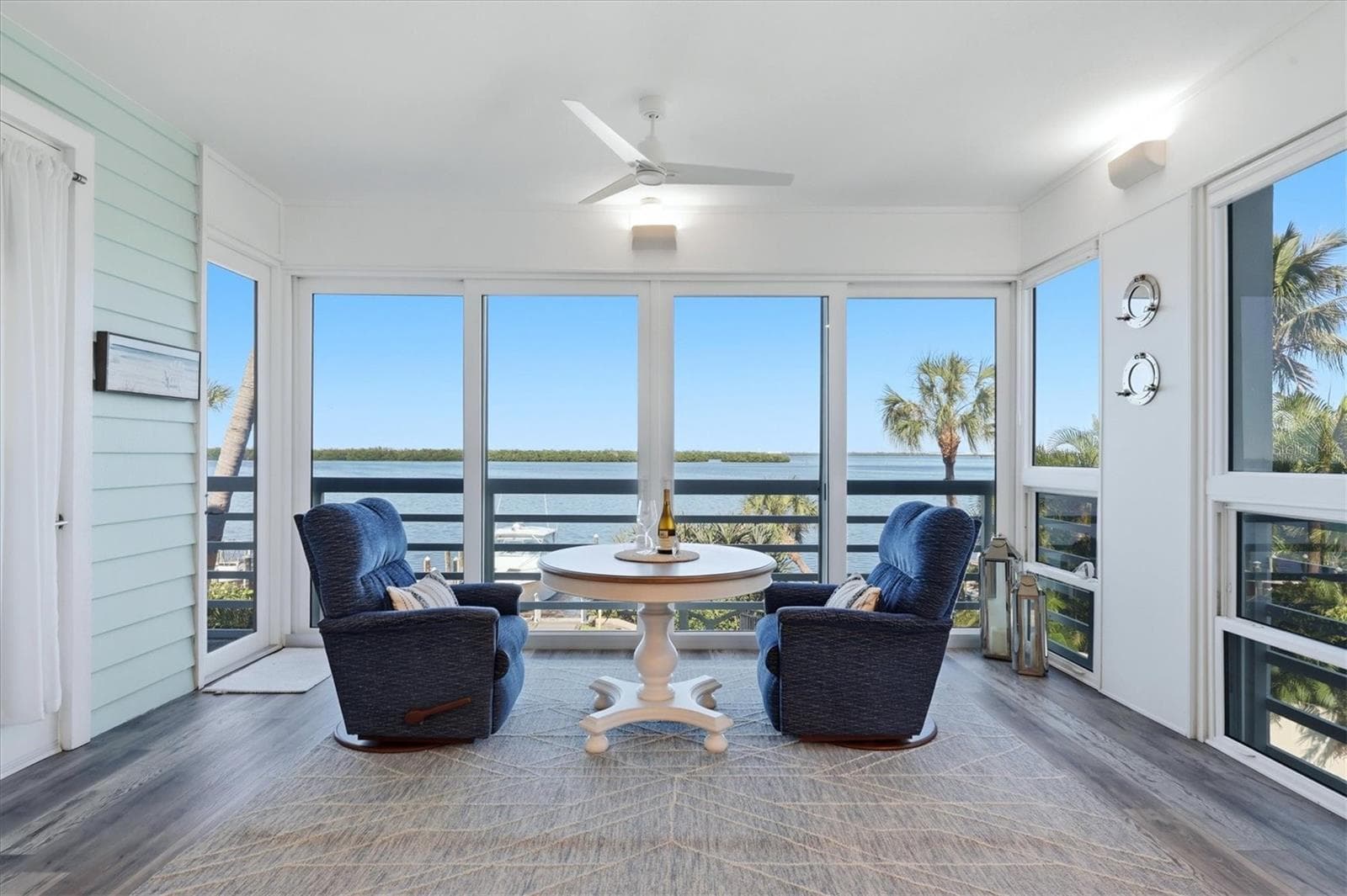 Living Room Bonus Space with Incredible Views - 615 DREAM ISLAND PL #212, LONGBOAT KEY