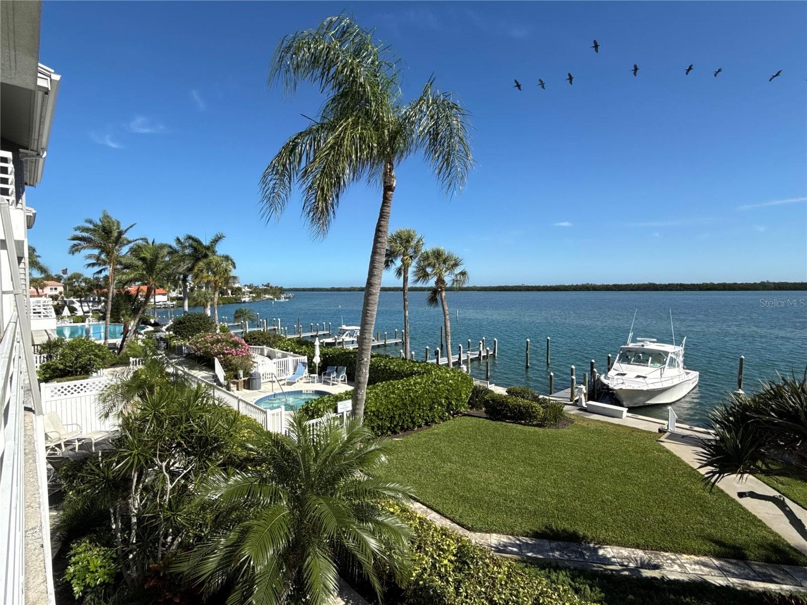 views from this home - 615 DREAM ISLAND PL #212, LONGBOAT KEY