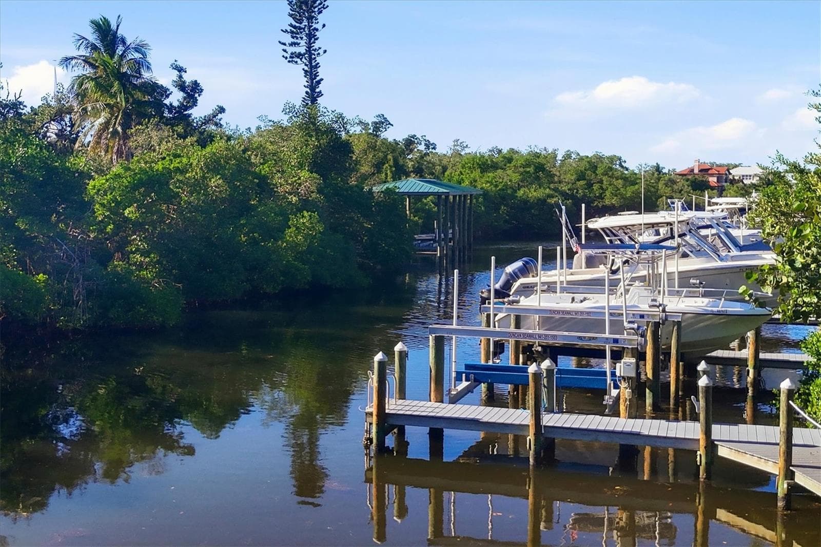Private and protected deed dock space - 615 DREAM ISLAND PL #212, LONGBOAT KEY