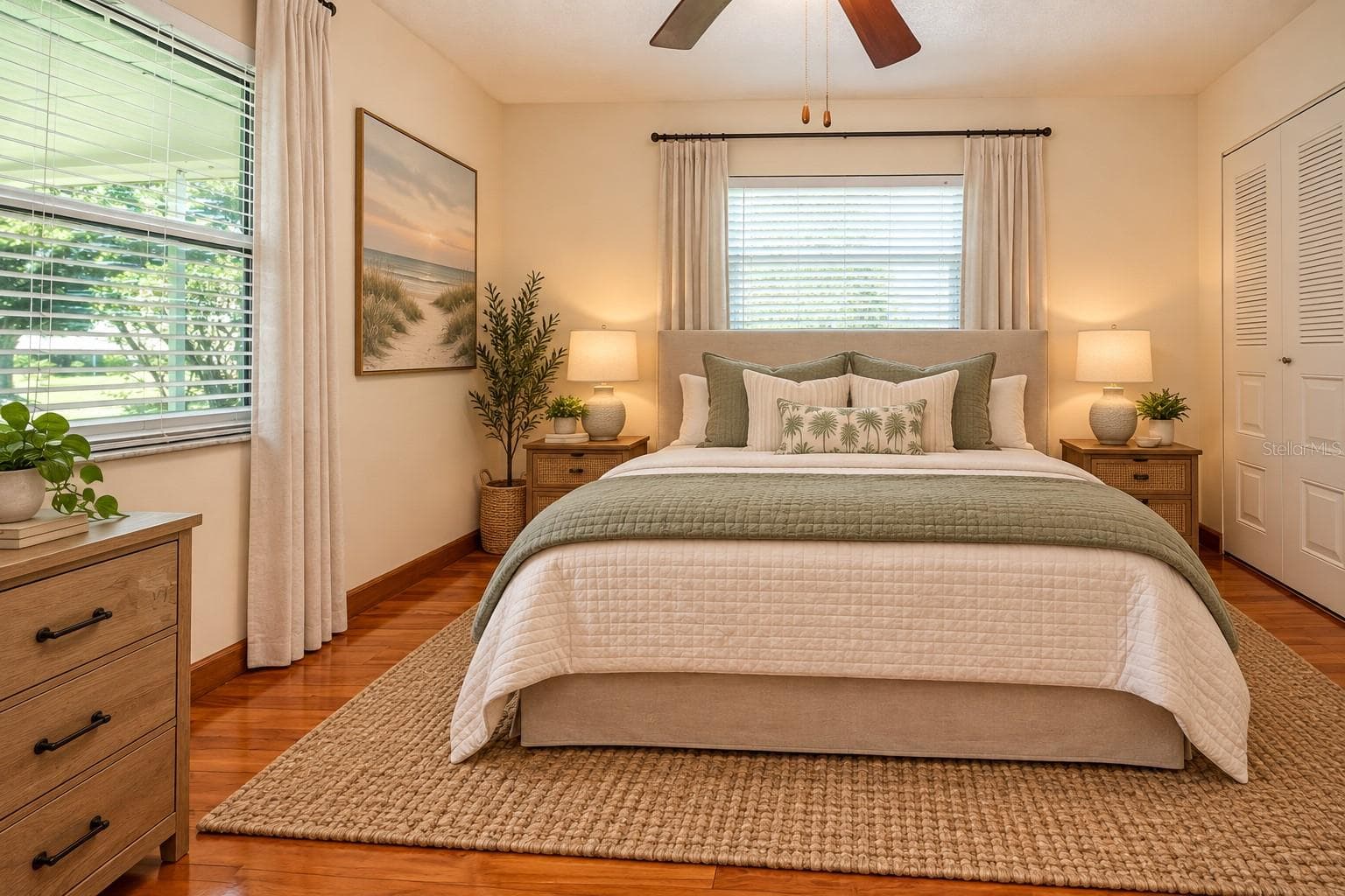 Staged Guest Bedroom - 2108 MEADOWLARK LN, SUN CITY CENTER