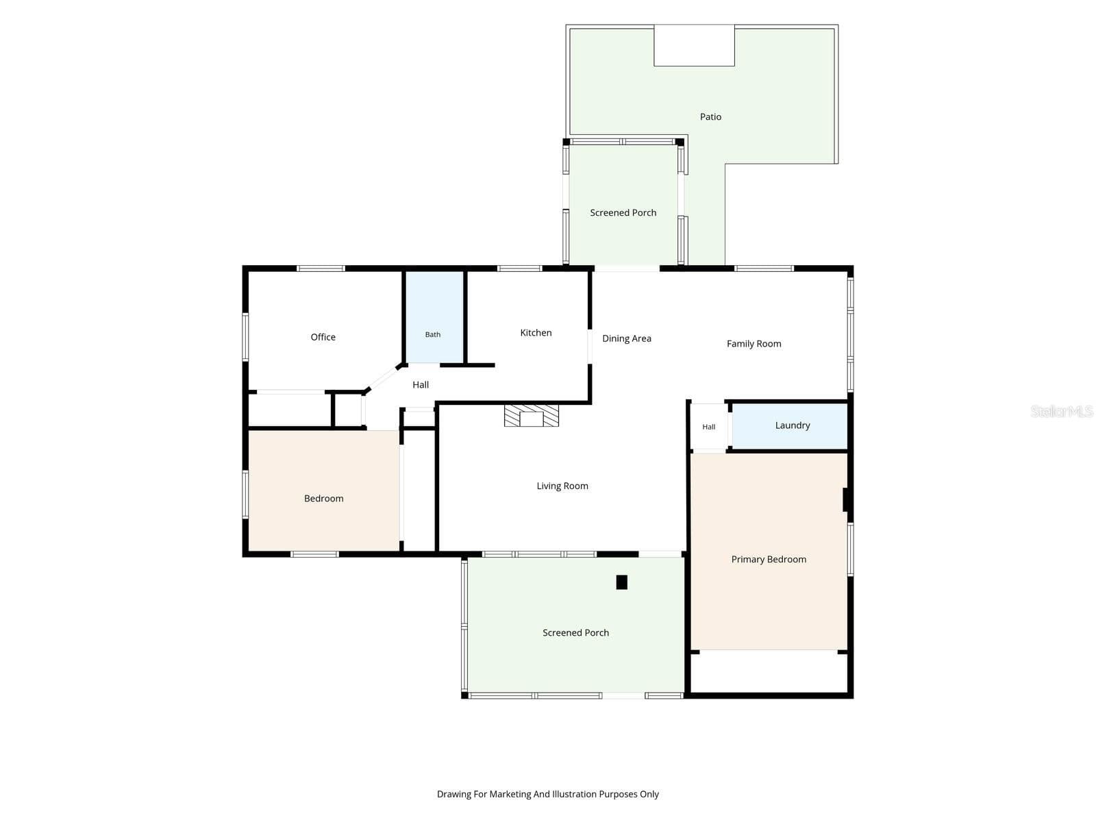 Floorplan - 1426 62ND AVE N, ST PETERSBURG