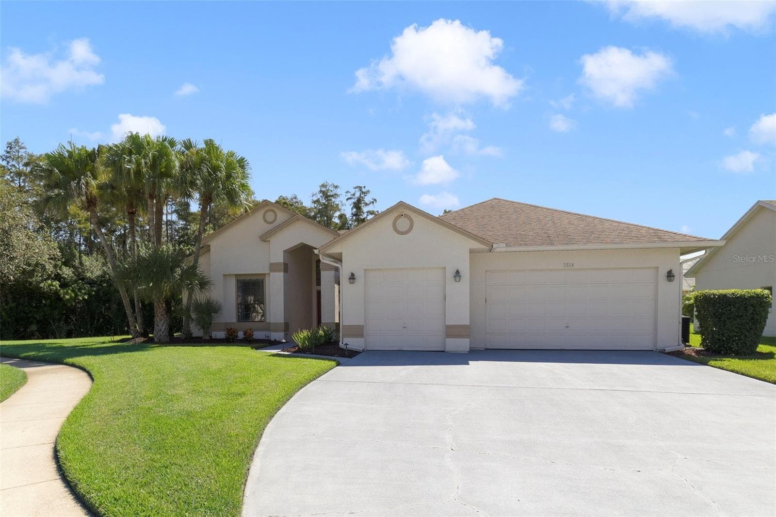 3 car garage with custom workshop, huge driveway - 3514 OCITA DR, ORLANDO