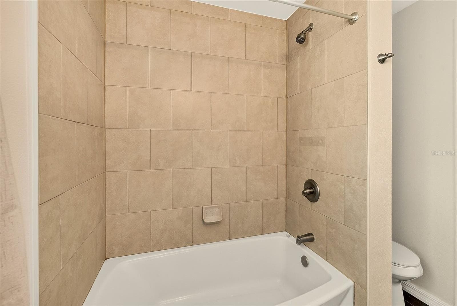 Hall Bath has a Tub and Shower - 14330 CHANNEL DR, LARGO