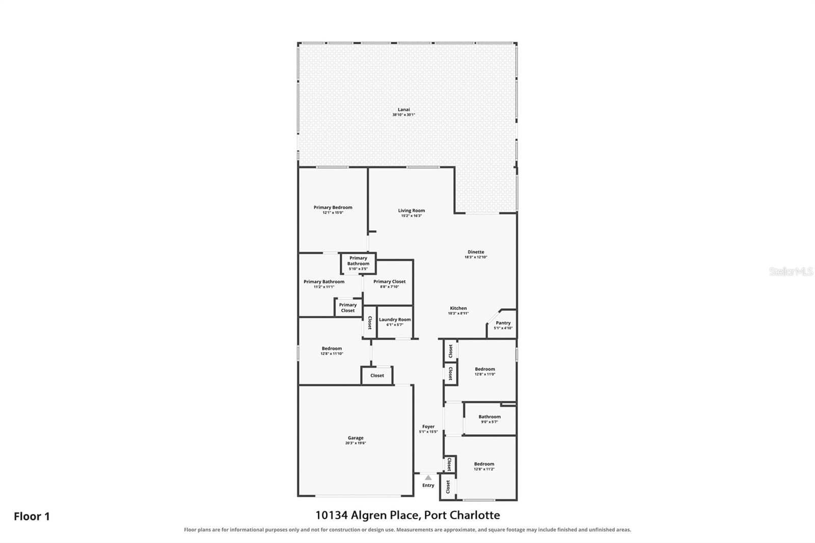 Single Family Residence at 10134 ALGREN PL, PORT CHARLOTTE, photo 45 of 45