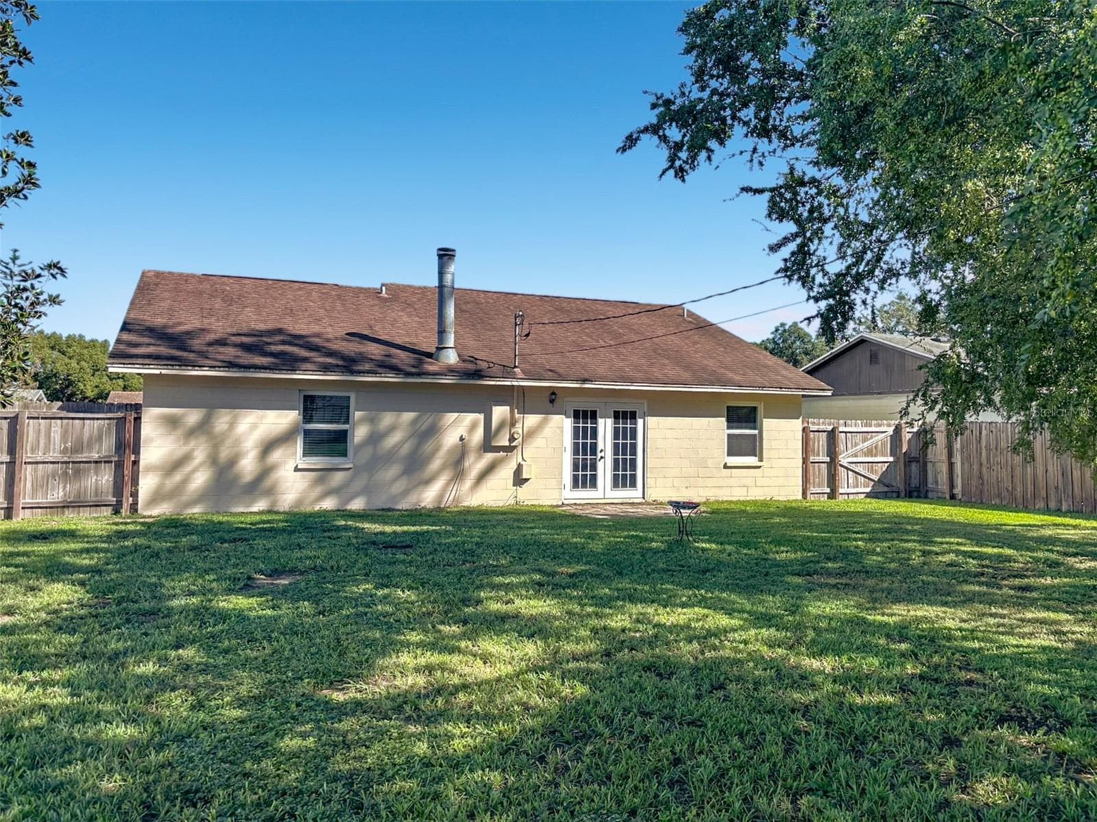 Backyard - 3749 FEATHER DR, LAKELAND