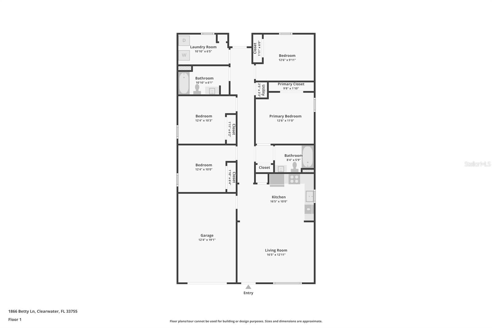 Single Family Residence at 1866 BETTY LN, CLEARWATER, photo 10 of 33