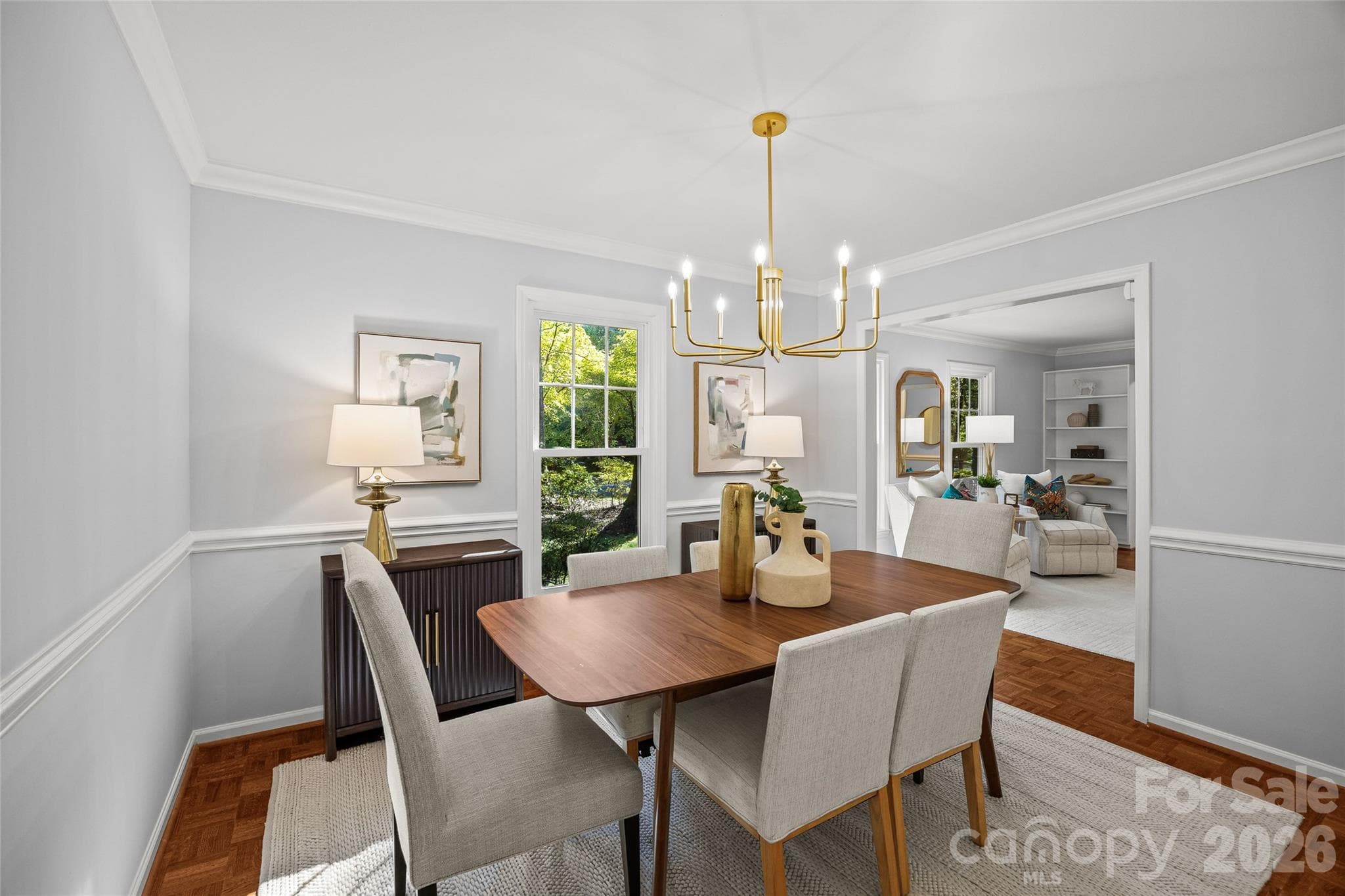 Dining Room off of Kitchen - 5132 Camilla Drive, Charlotte