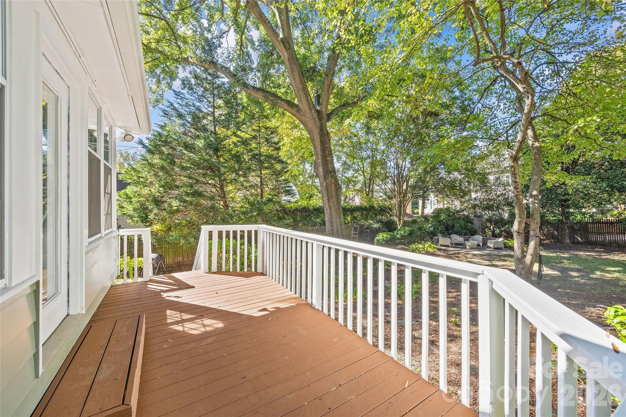 Freshly Painted Deck - 5132 Camilla Drive, Charlotte