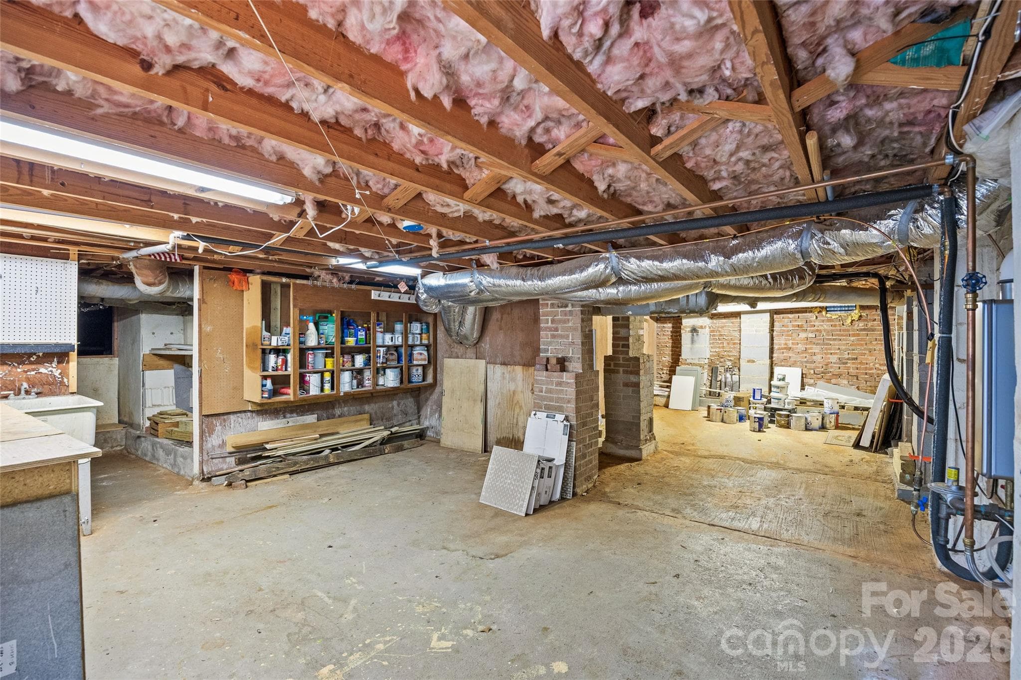 Walk-in Crawl with concrete floors - 5132 Camilla Drive, Charlotte