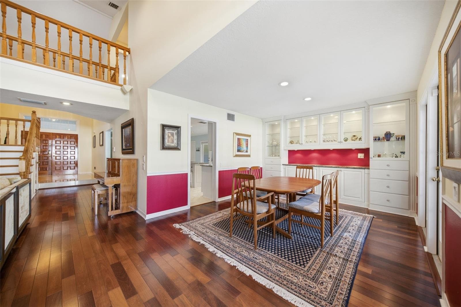 Dining Room with Built-in Cabinetry - 12383 WINDTREE BLVD, SEMINOLE