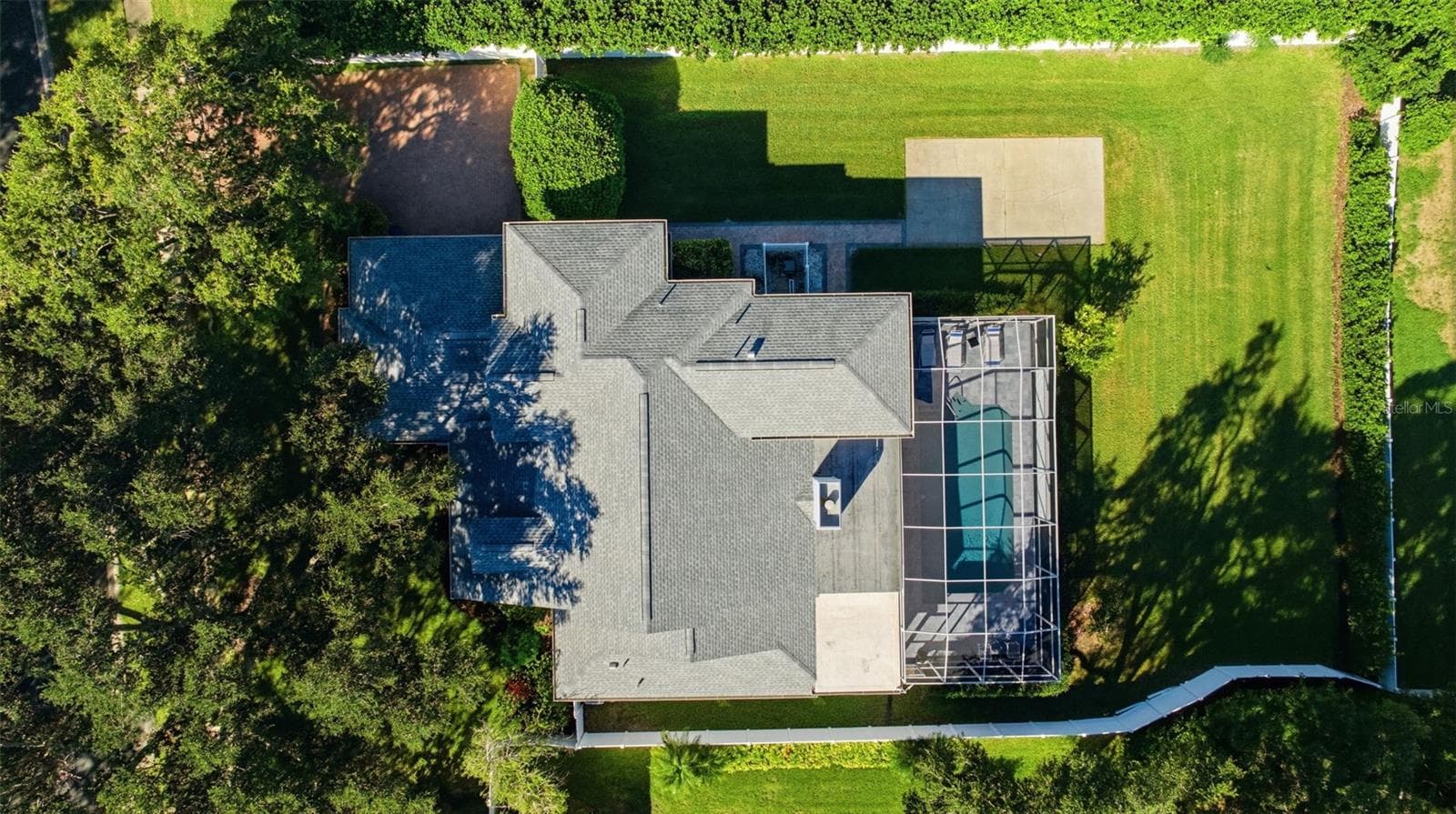 View of 12383 Windtree from above - 12383 WINDTREE BLVD, SEMINOLE