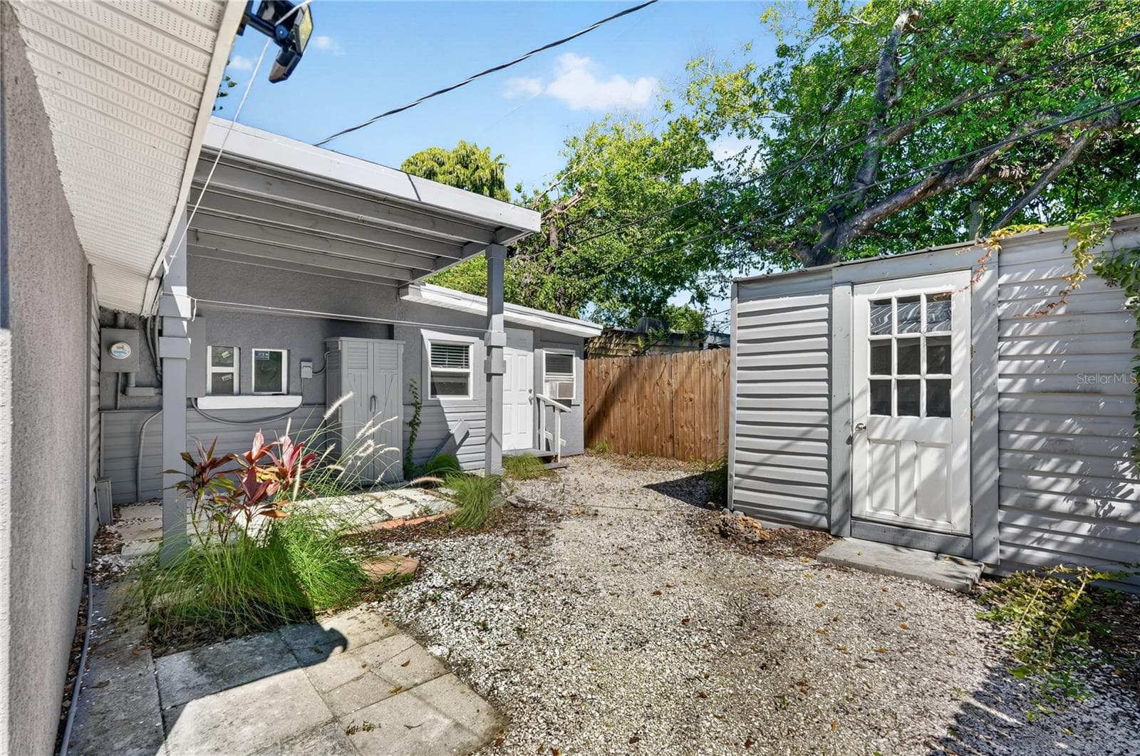 Shed and entrance to Studio - 3717 16TH ST W, BRADENTON
